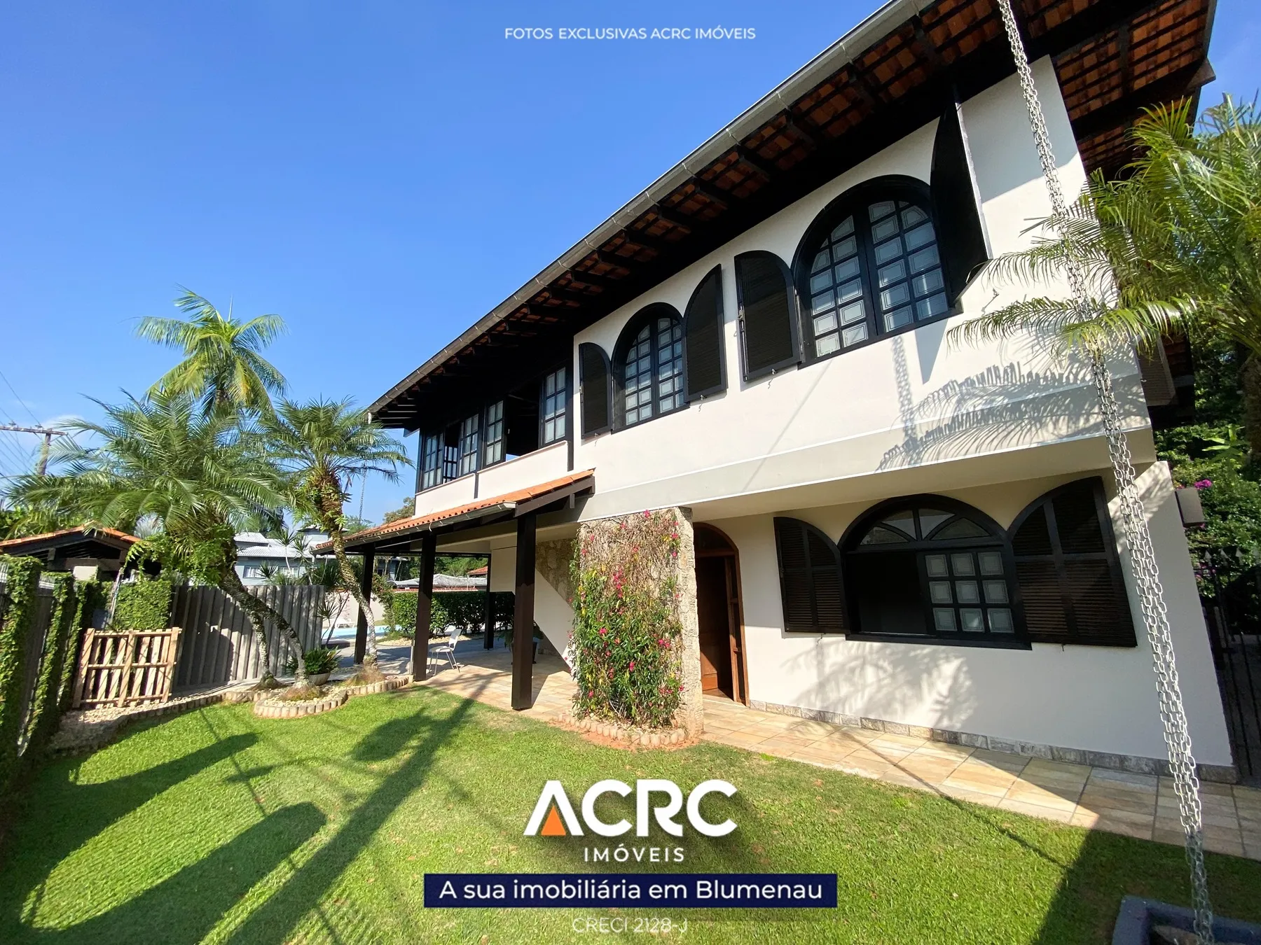 Casa mobiliada com piscina e aquecimento solar para venda no Bairro Vorstadt | ACRC Imóveis - foto 1