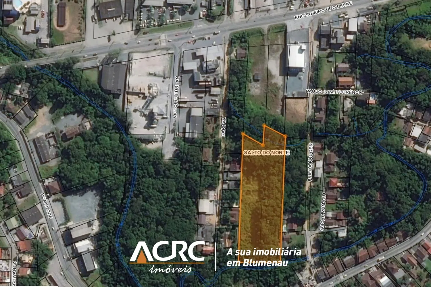 ACRC Imóveis - Terreno residencial e comercial para venda no Bairro Salto do Norte - foto 1