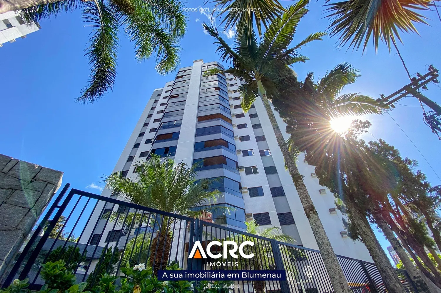 ACRC Imóveis - Apartamento duplex finamente mobiliado para venda no Bairro Jardim Blumenau - foto 1