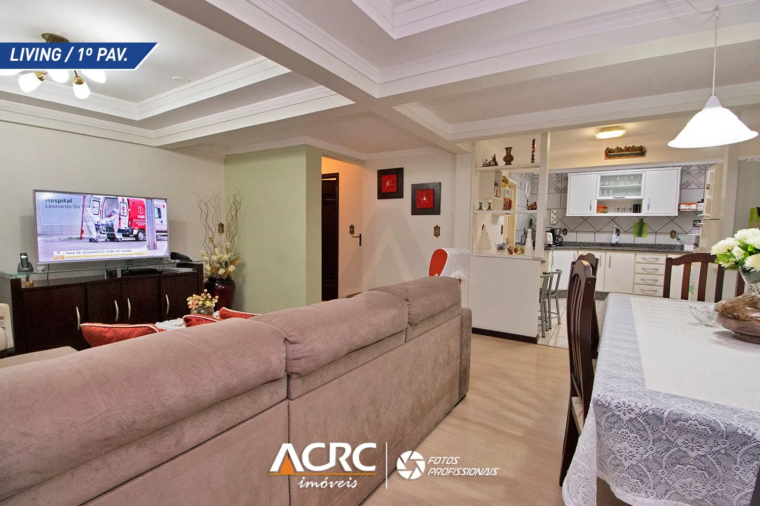ACRC Imóveis - Casa com 03 pavimentos semi mobiliada para venda no Bairro Água Verde — foto 7