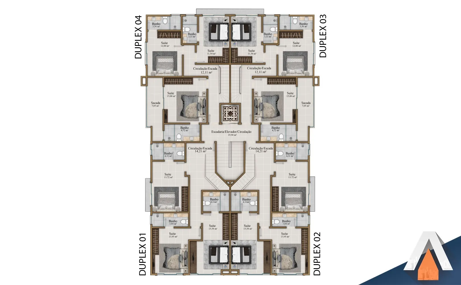 ACRC Imóveis - Apartamento para venda na Cidade de Bombinhas — foto 4