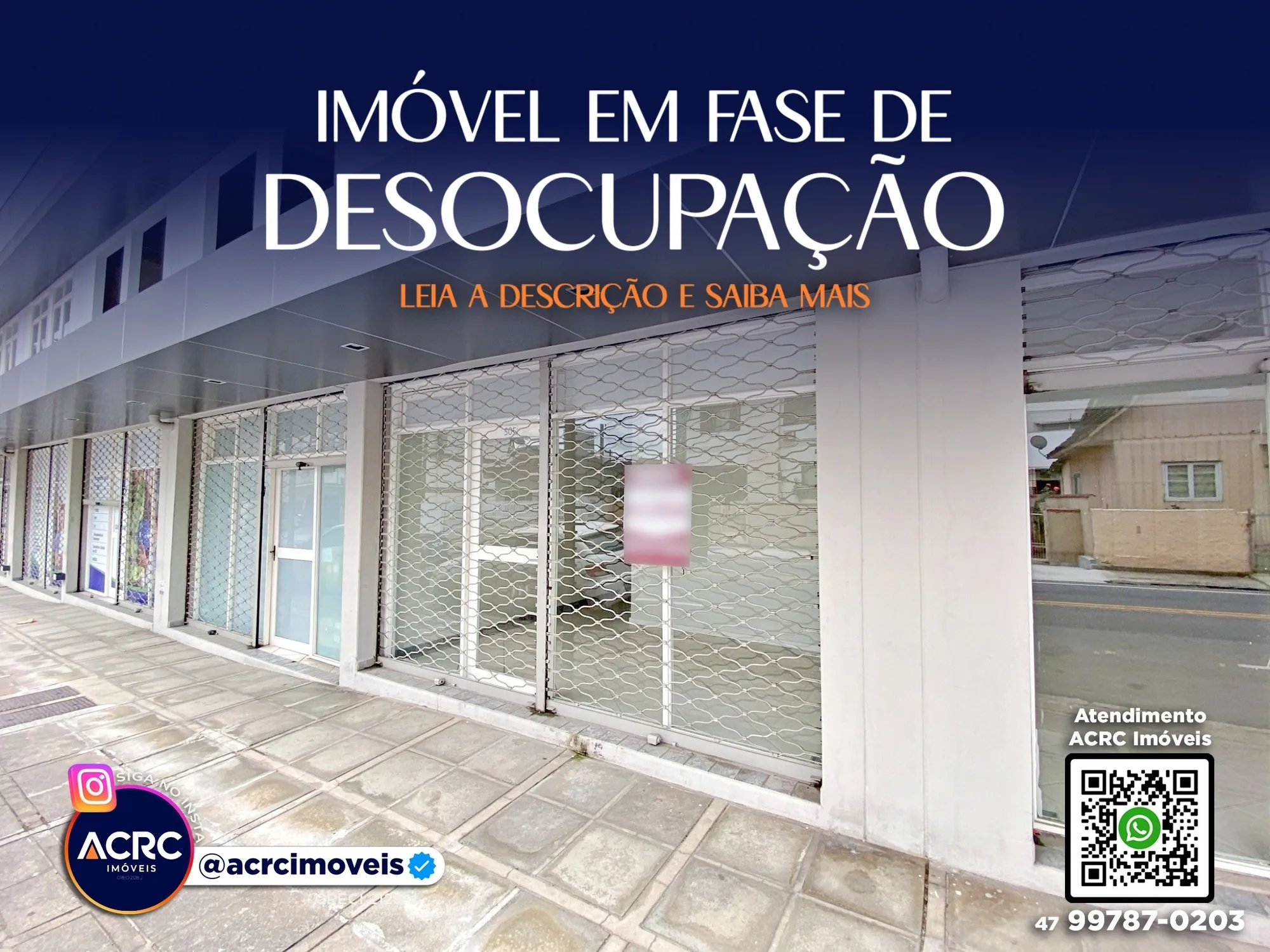 ACRC Imóveis - Sala Comercial para Locação no Bairro Itoupava Seca em Blumenau - foto 1