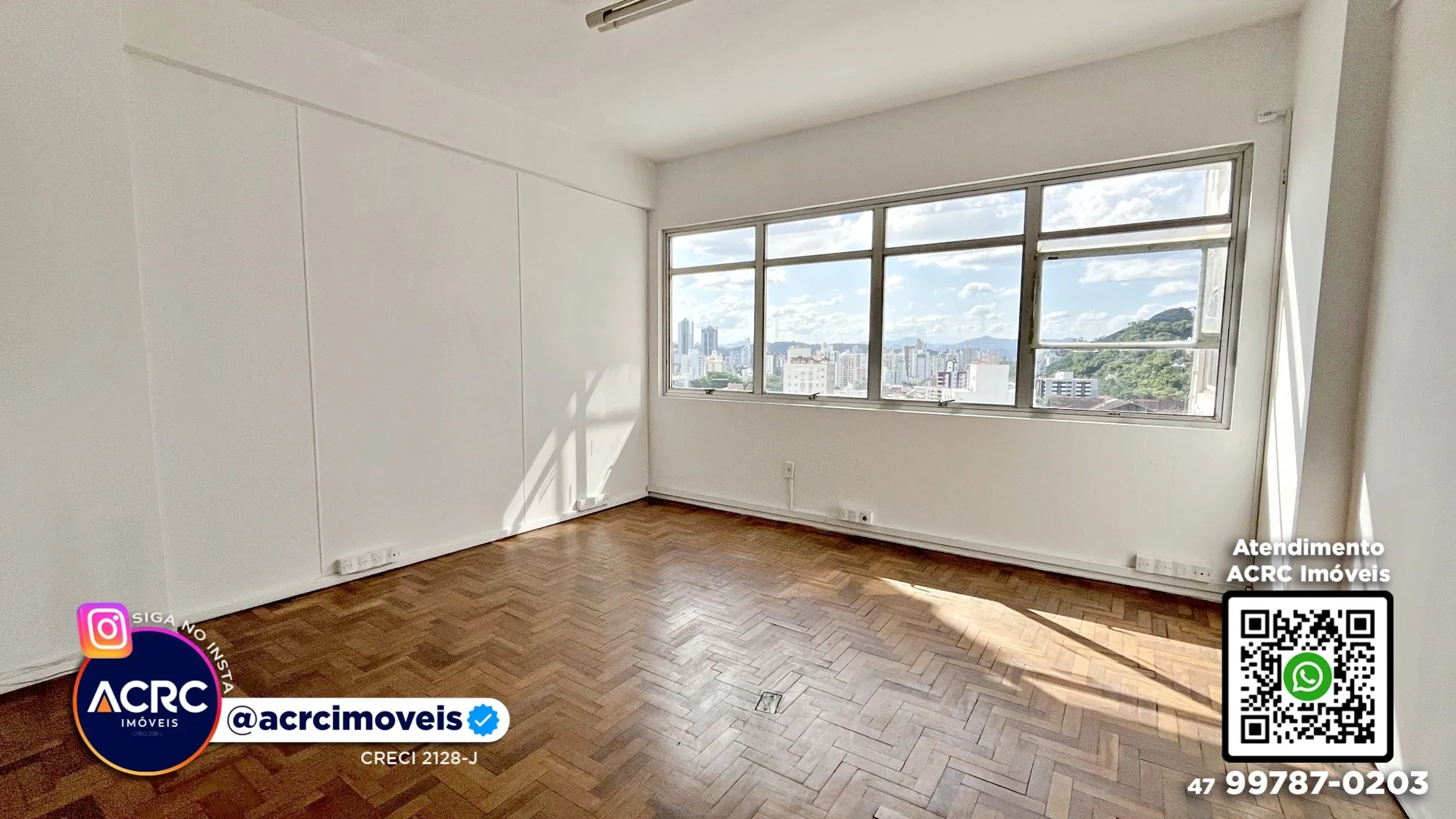 ACRC Imóveis - SA01376 - Sala para Locação no Centro de Blumenau - foto 1