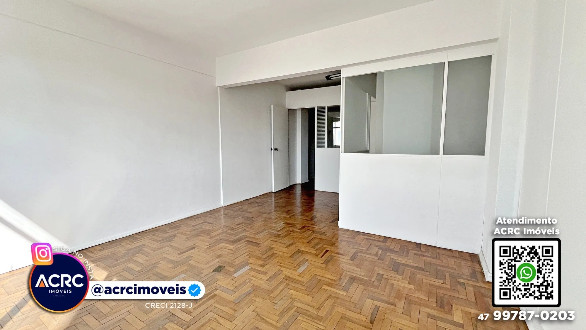 ACRC Imóveis - SA01374 - Sala para Locação no Centro de Blumenau - foto 1