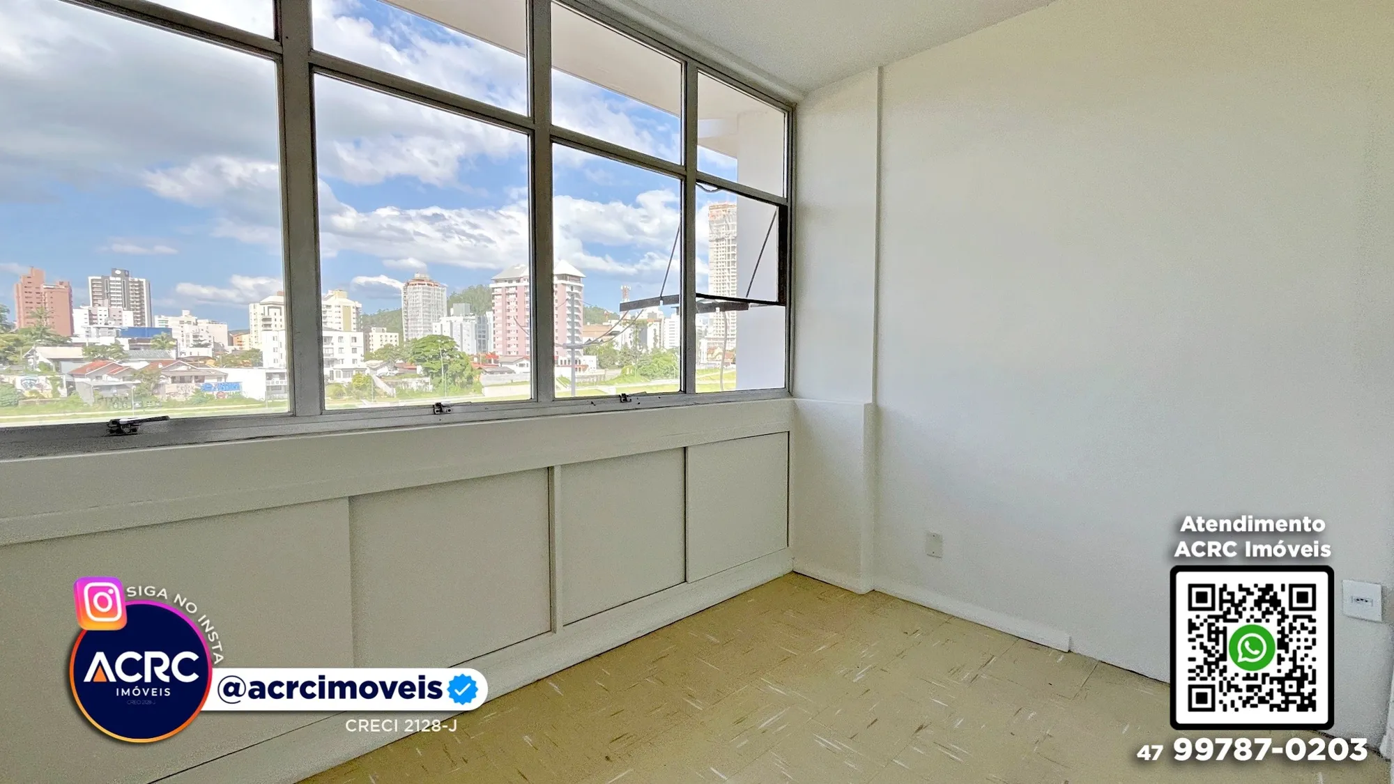ACRC Imóveis - SA01374 - Sala para Locação no Centro de Blumenau — foto 3