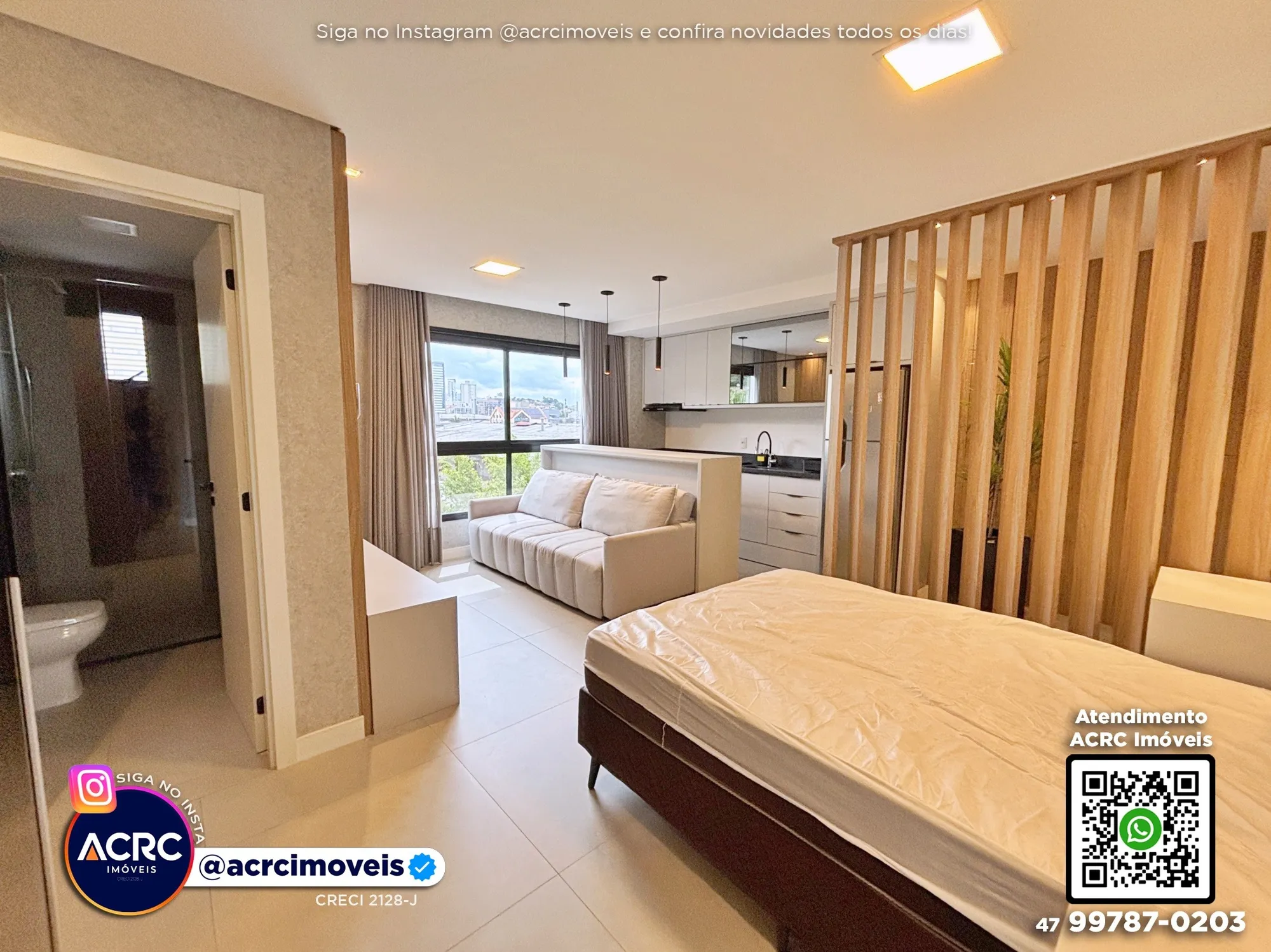 ACRC Imóveis - AP09788 - Apartamento para Locação no Bairro Velha em Blumenau. — foto 3