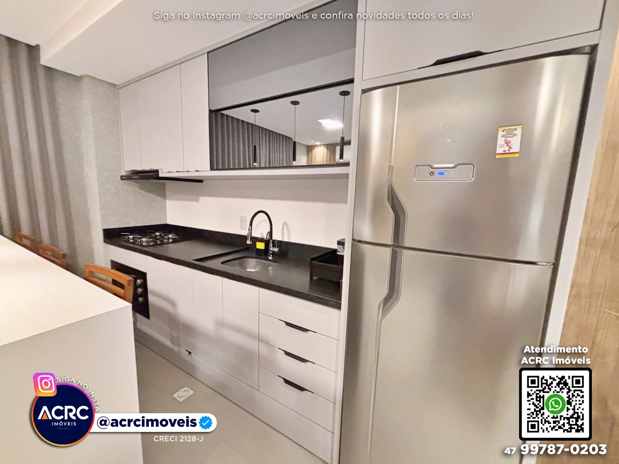 ACRC Imóveis - AP09788 - Apartamento para Locação no Bairro Velha em Blumenau. — foto 6