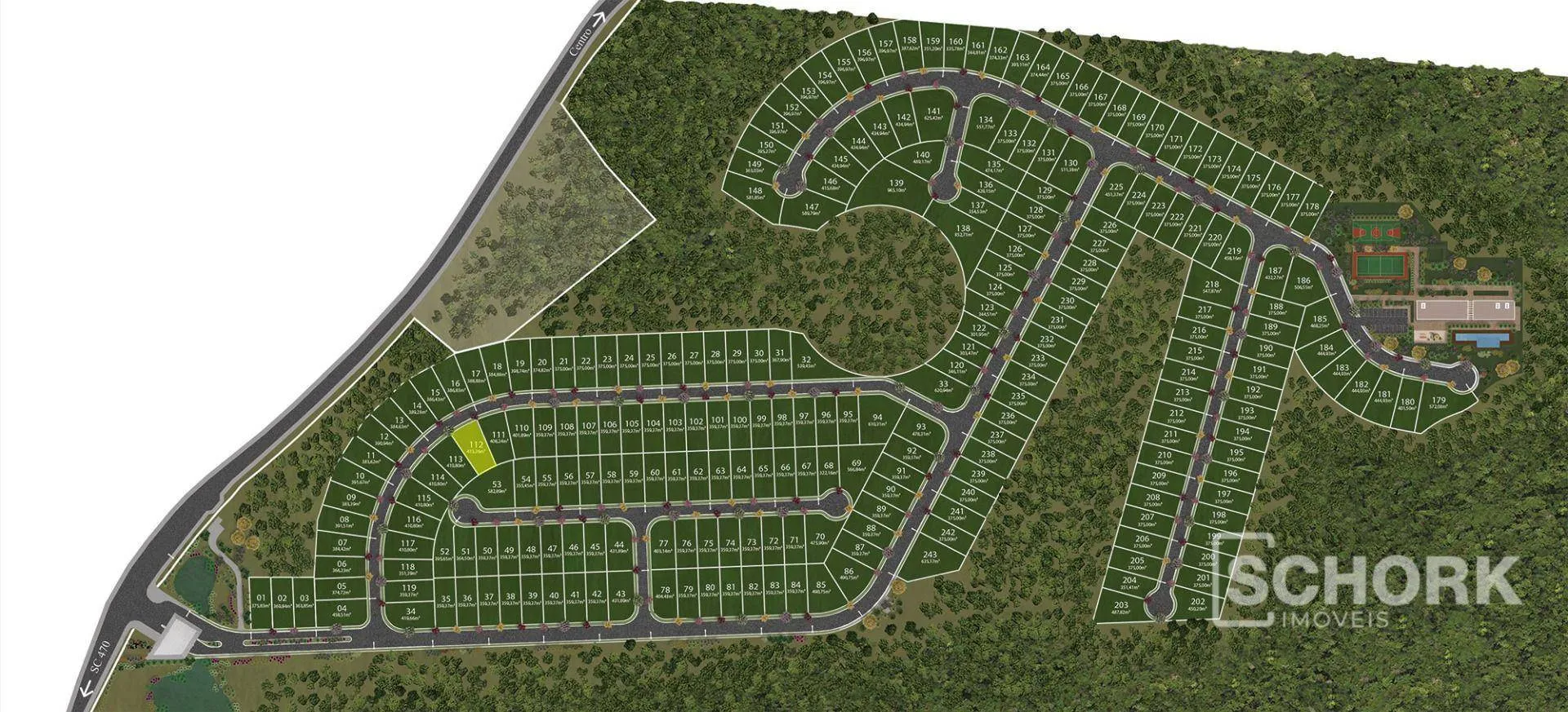 Terreno à venda, 413 m por R$ 350.000,00 - Ponta Aguda - Blumenau/SC — foto 4