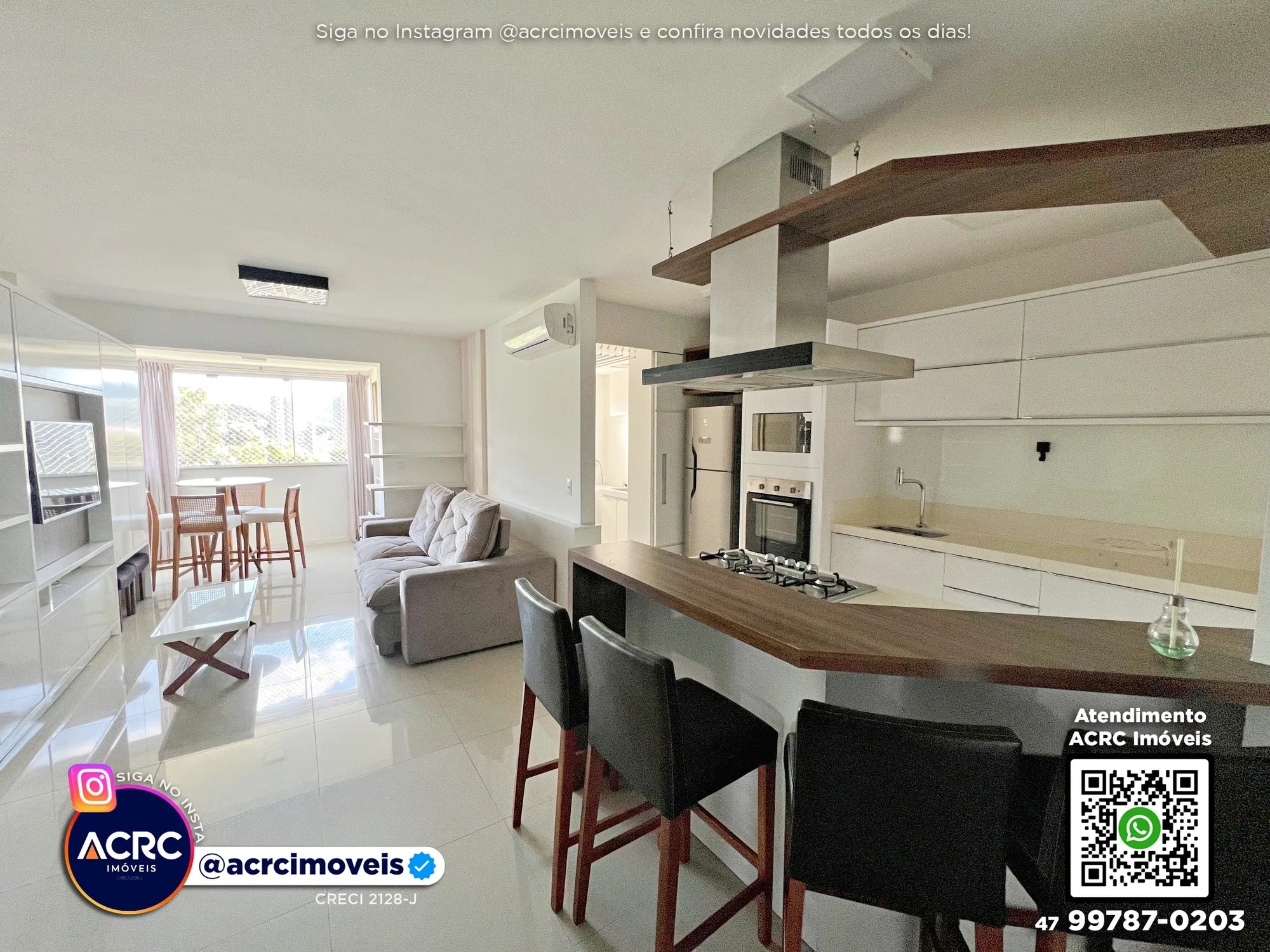 ACRC Imóveis - AP10091 - Apartamento para Locação no Bairro Jardim Blumenau - foto 1