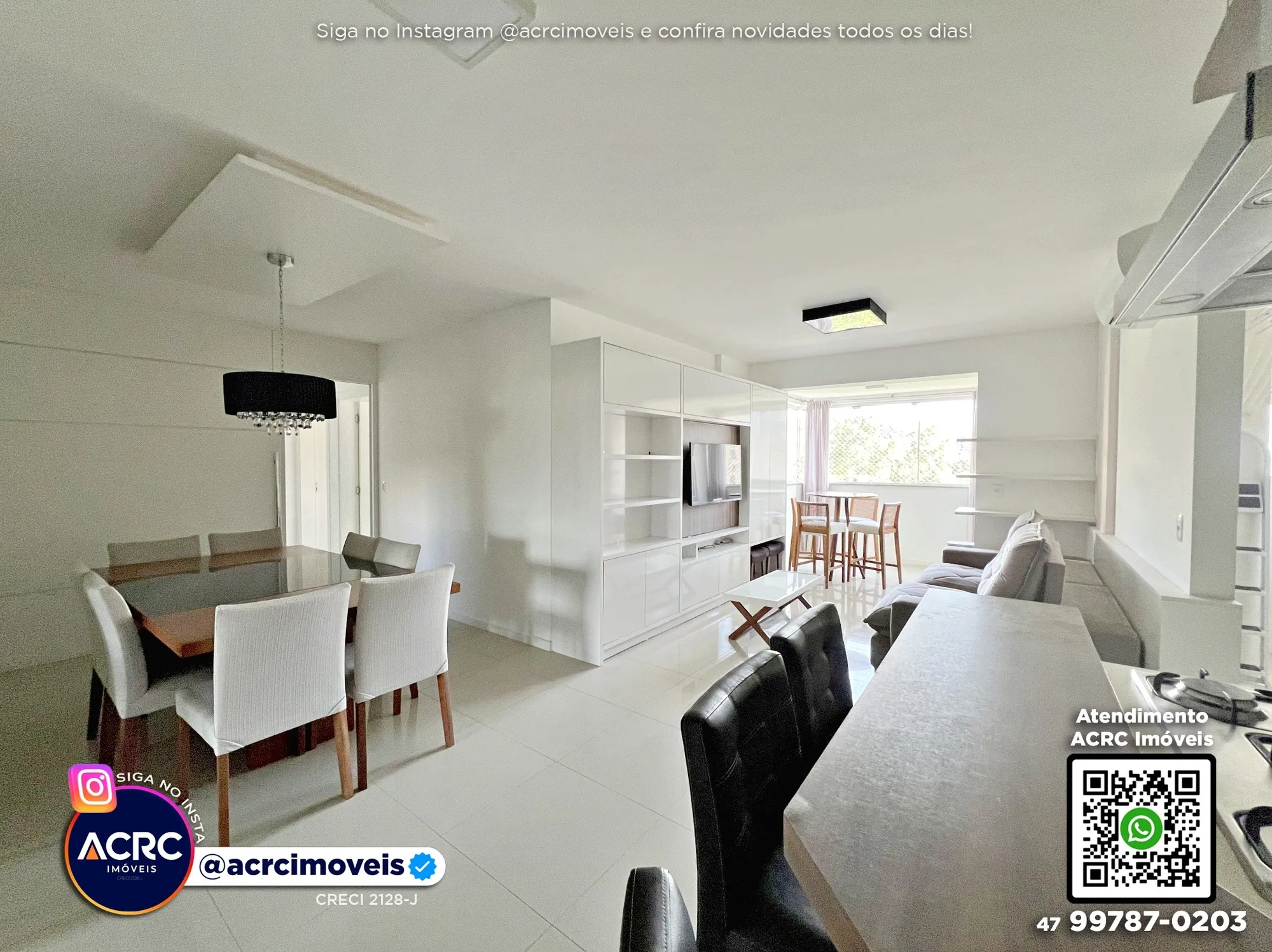 ACRC Imóveis - AP10091 - Apartamento para Locação no Bairro Jardim Blumenau — foto 3