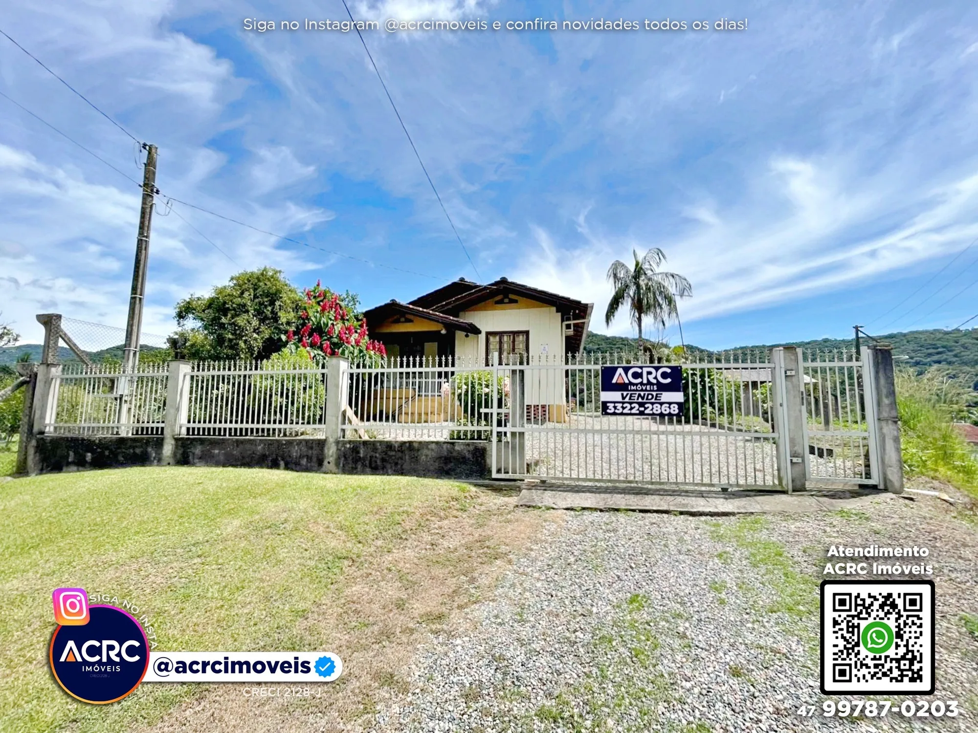 ACRC Imóveis - TE01350 - Terreno a Venda no Bairro Progresso em Blumenau - foto 1