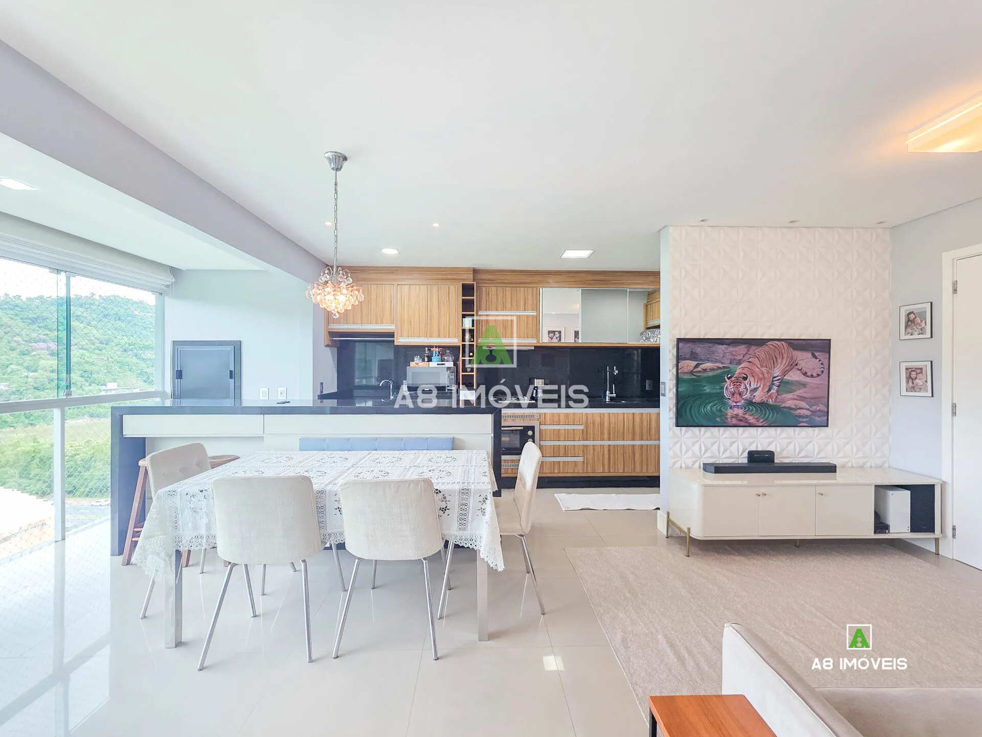 APARTAMENTO MOBILIADO COM SUÍTE DUAS VAGAS ÚLTIMO ANDAR - foto 1