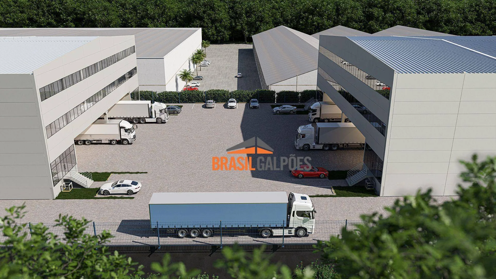 Galpão NOVO para Alugar, 2.700 m - Itajaí/SC — foto 2