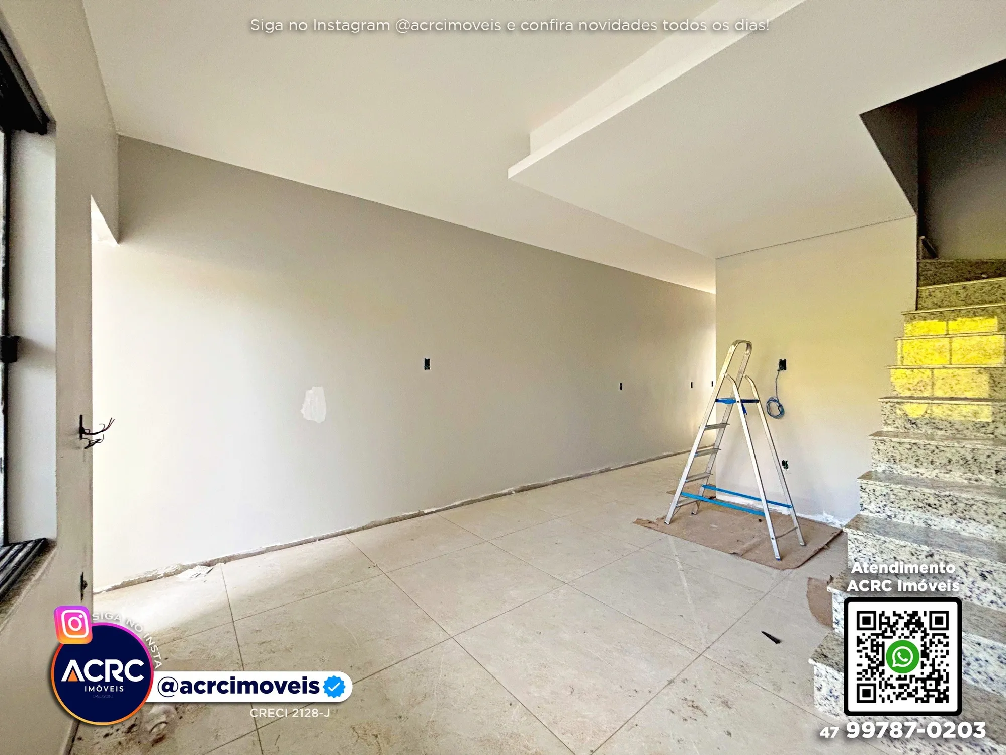 ACRC Imóveis - CA03718 - Sobrado em construção a Venda no Bairro Itoupavazinha em Blumenau — foto 2