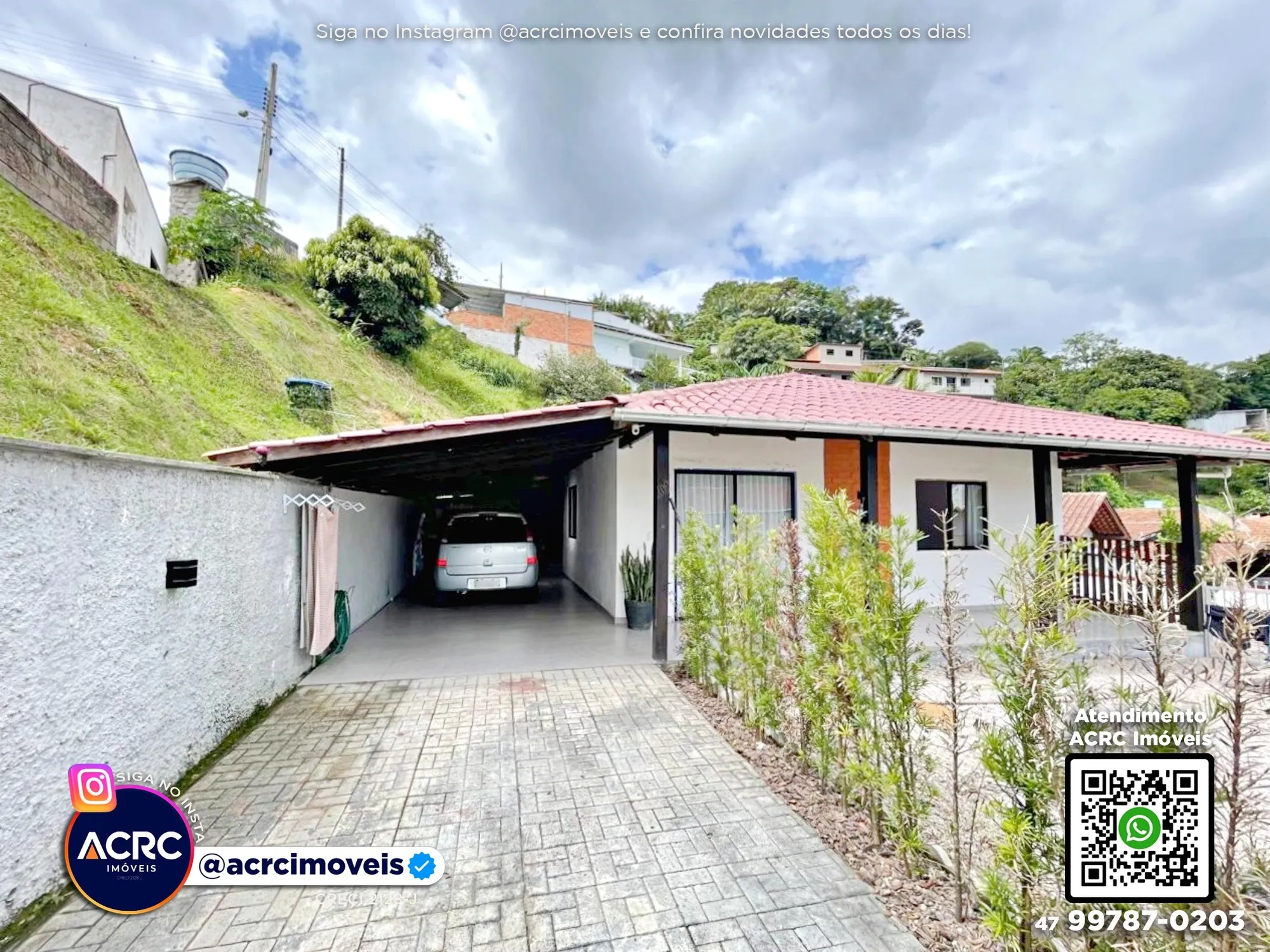 ACRC Imóveis - CA03716 - Casa a Venda no Bairro Progresso em Blumenau - foto 1