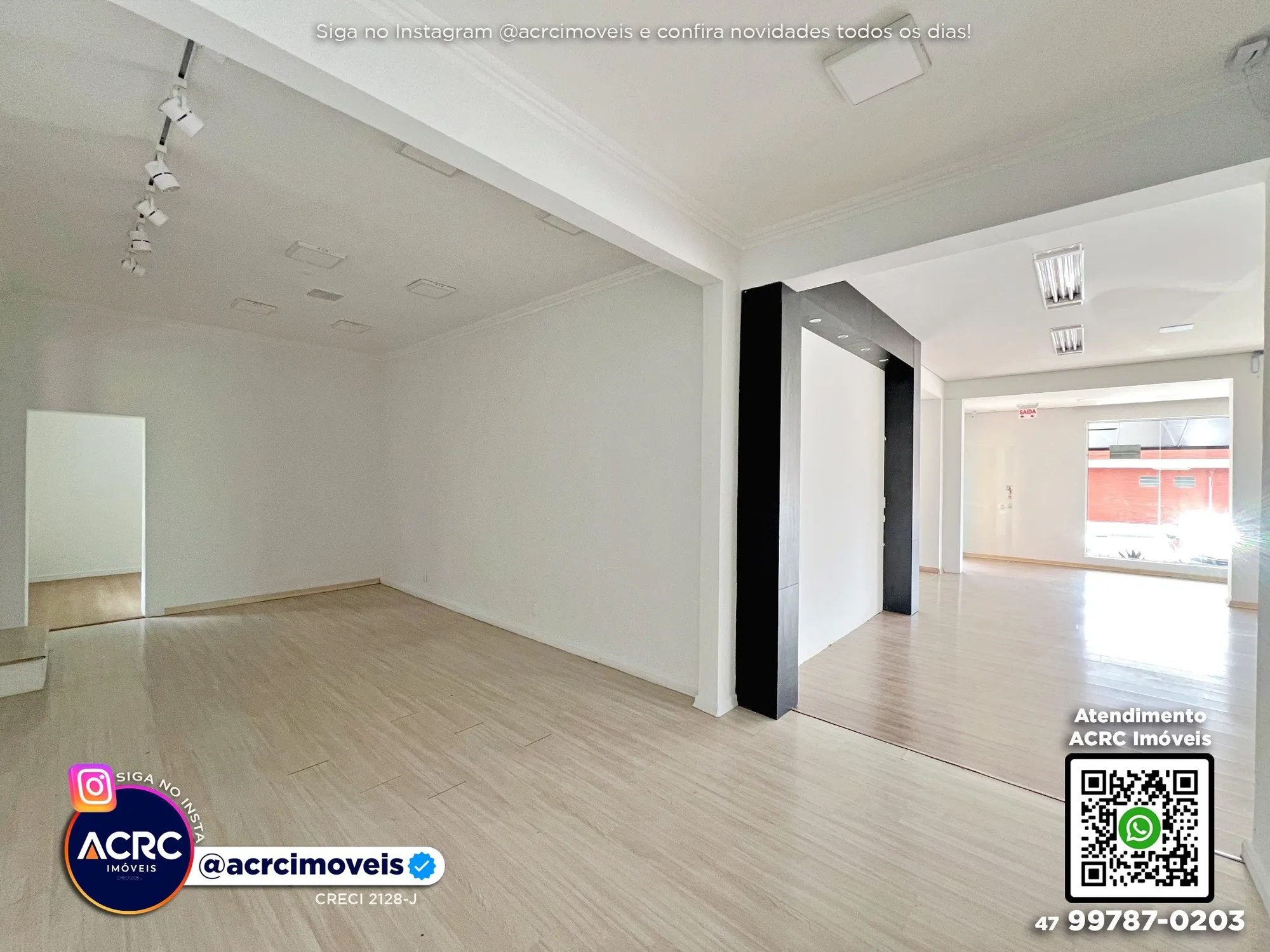 ACRC Imóveis - SA01380 - Sala comercial para Locação no Bairro Itoupava Norte em Blumenau — foto 4