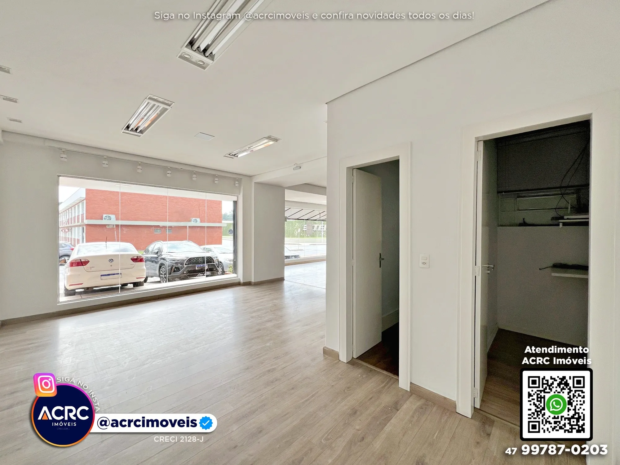 ACRC Imóveis - SA01380 - Sala comercial para Locação no Bairro Itoupava Norte em Blumenau — foto 6