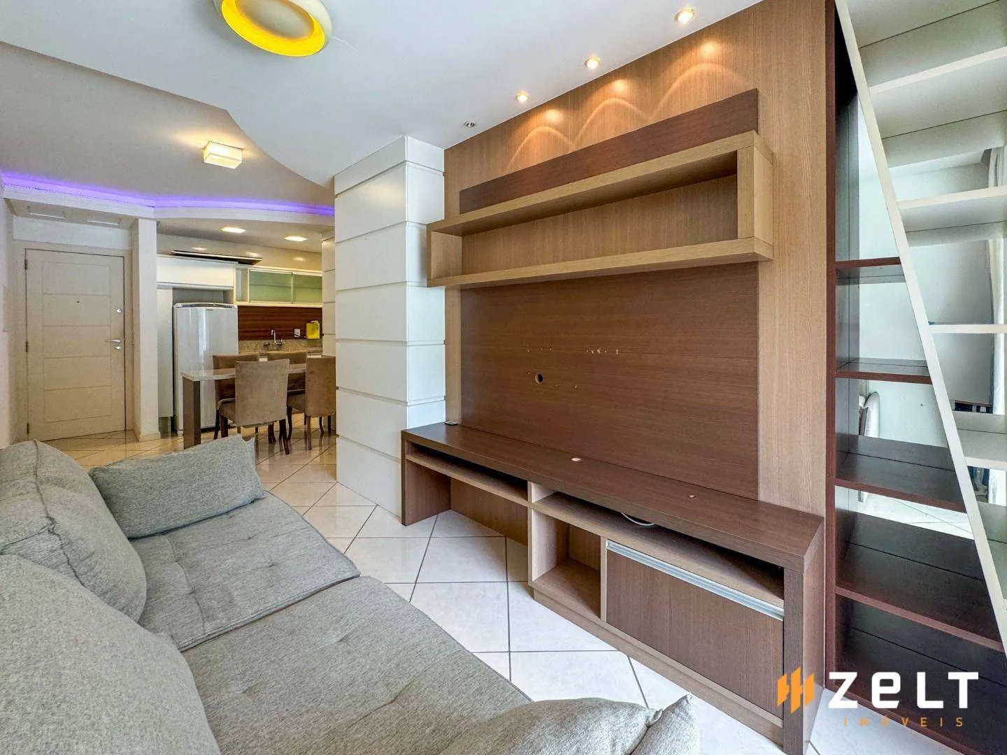 Apartamento Mobiliado 1 Dormitório e 1 Vaga, à Venda no Bairro Jardim Blumenau, Blumenau-SC — foto 5