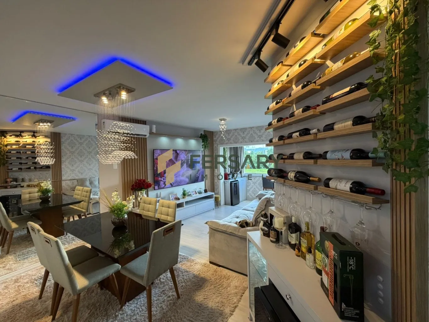 Lindo apartamento semi mobiliado no bairro Carijós em Indaial/SC - foto 1