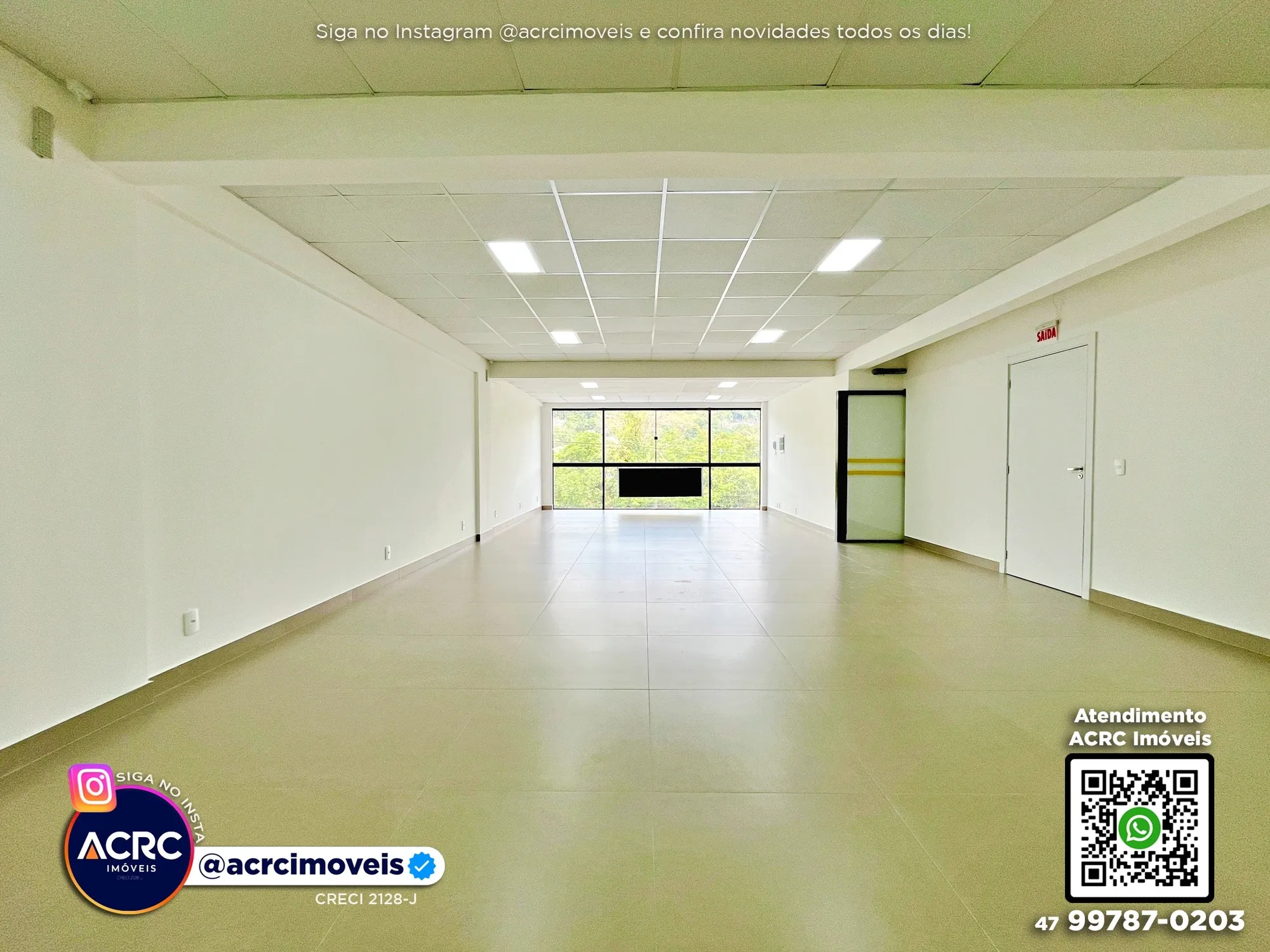 ACRC Imóveis - SA01383 - Sala comercial para Locação no Bairro Velha Central — foto 3