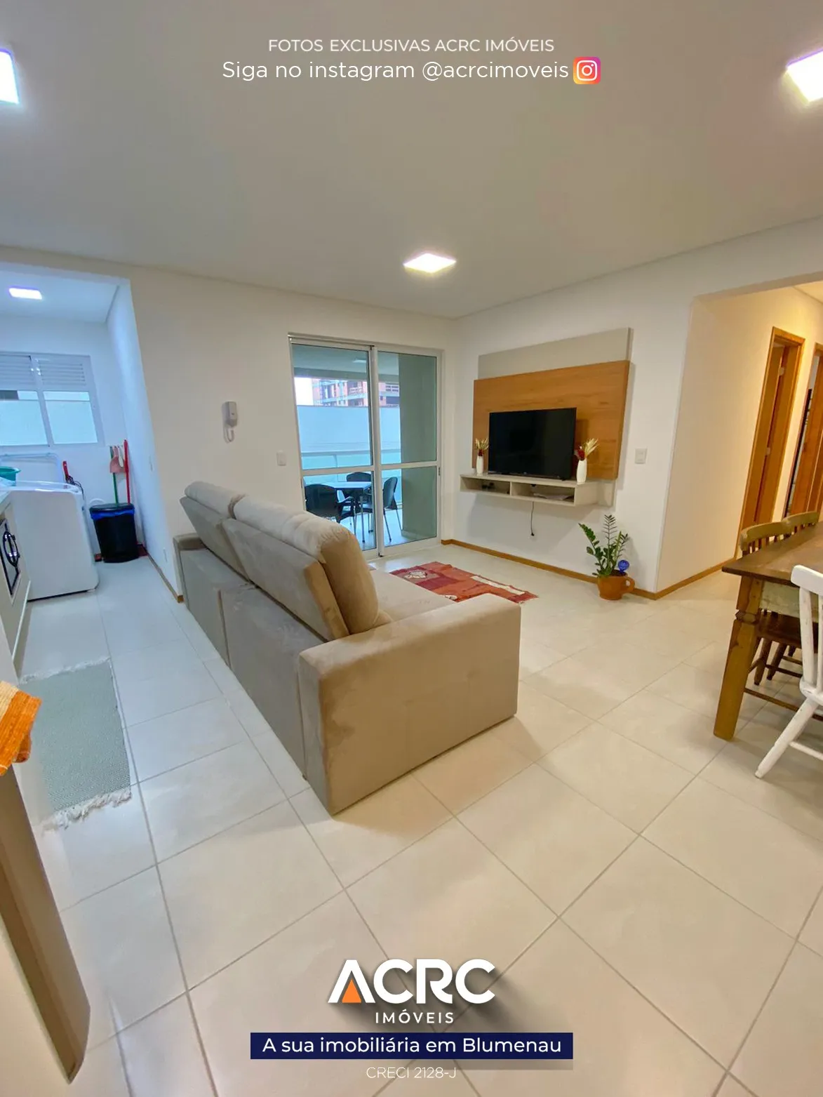 ACRC Imóveis - Apartamento para venda no residencial Bali Beach, com 03 dormitórios sendo 01 suíte e 01 vaga de garagem — foto 2