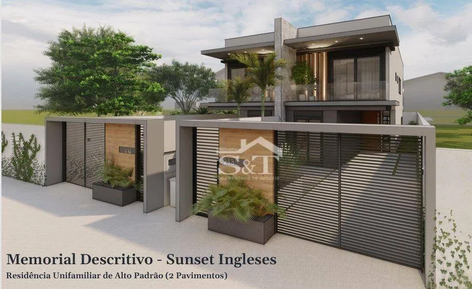 Lindo Sobrado Pronto Para Morar 4 Dormitórios e 4 Banheiros Na Parai Dos Ingleses! - foto 1