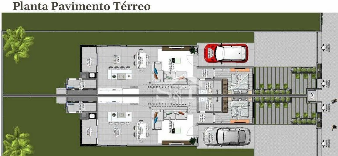 Lindo Sobrado Pronto Para Morar 4 Dormitórios e 4 Banheiros Na Parai Dos Ingleses! — foto 2