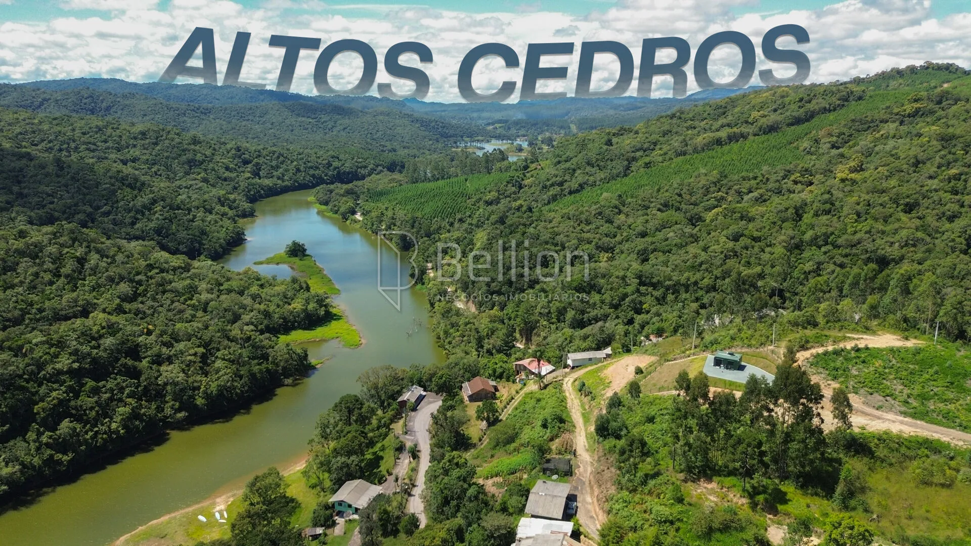 Terreno com vista da represa em Rio dos cedros - Bairro alto cedros - foto 1