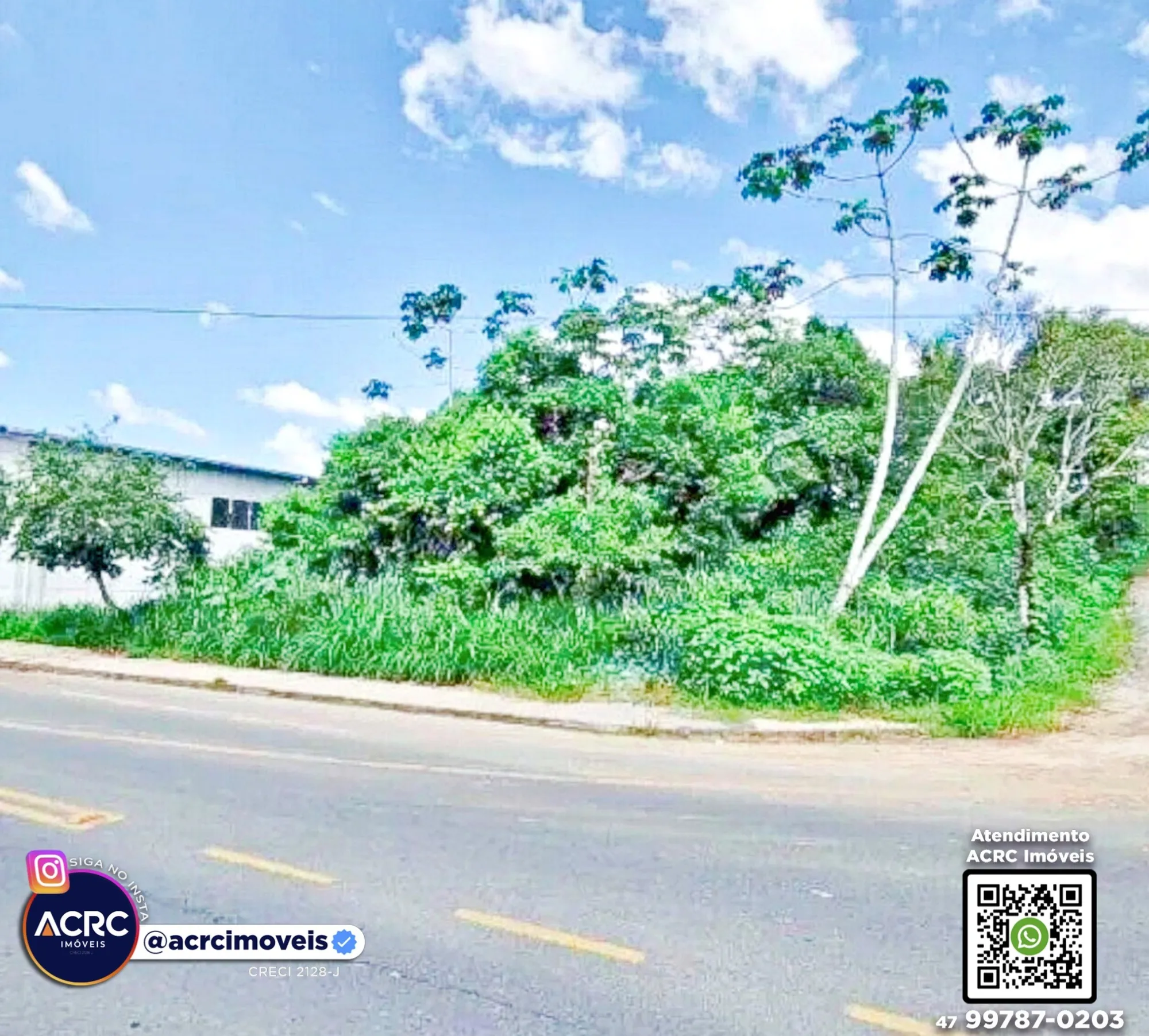 ACRC Imóveis - TE01353 - Terreno com um total de 1.224m a Venda no Bairro Badenfurt em Blumenau — foto 2