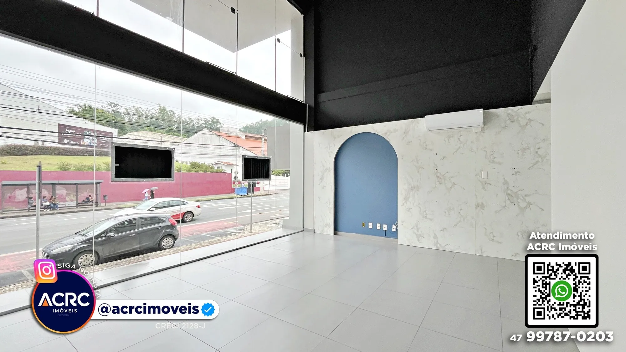 ACRC Imóveis - LJ00532 - Loja para Locação no Bairro Centro em Blumenau - foto 1