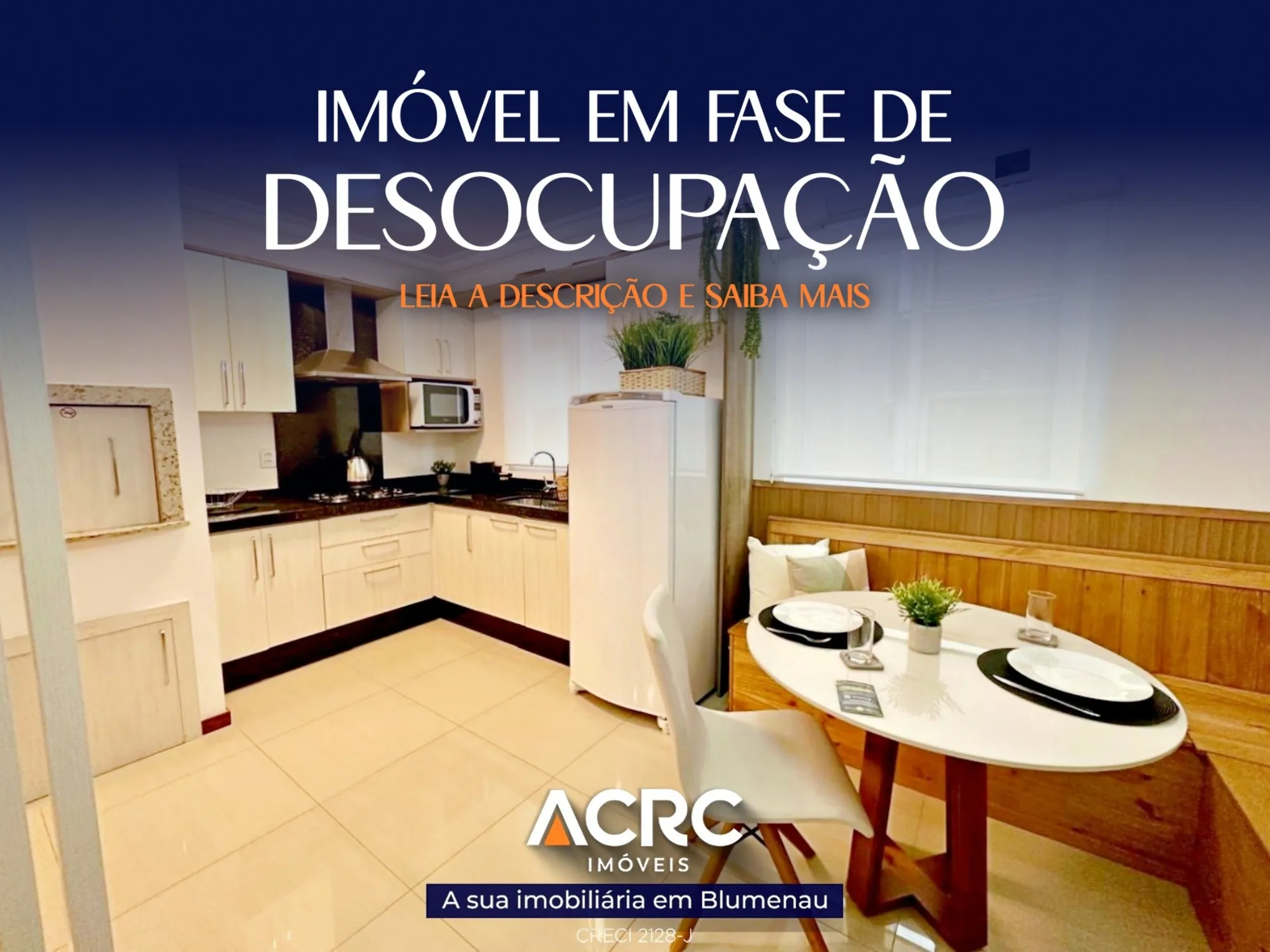 ACRC Imóveis - AP10110 - Apartamento para Locação no Bairro Vila Nova em Blumenau - foto 1