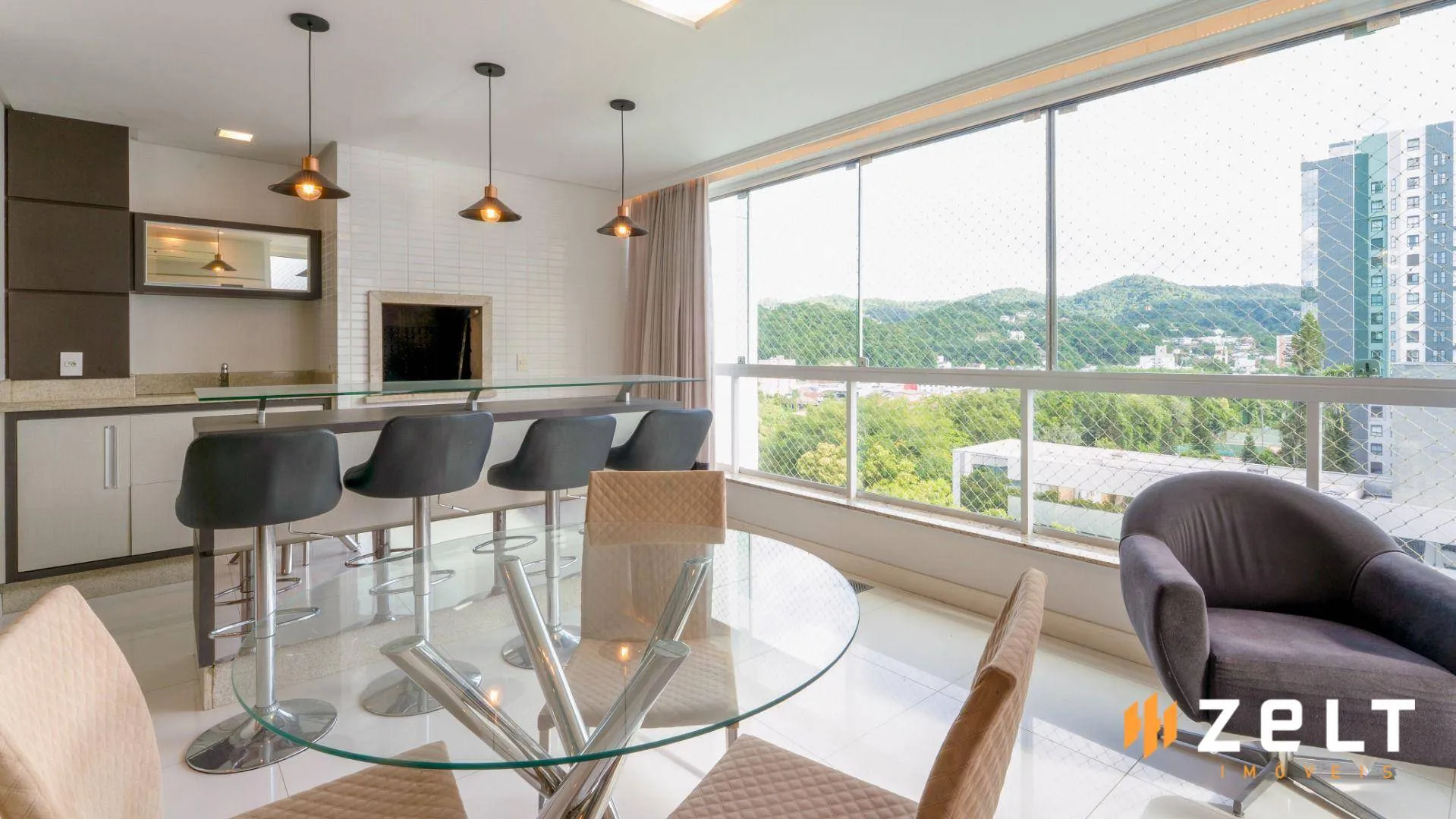 Apartamento Mobiliado com 3 Suites e Lazer Completo, à Venda no Bairro Jardim Blumenau, Blumenau-SC — foto 3