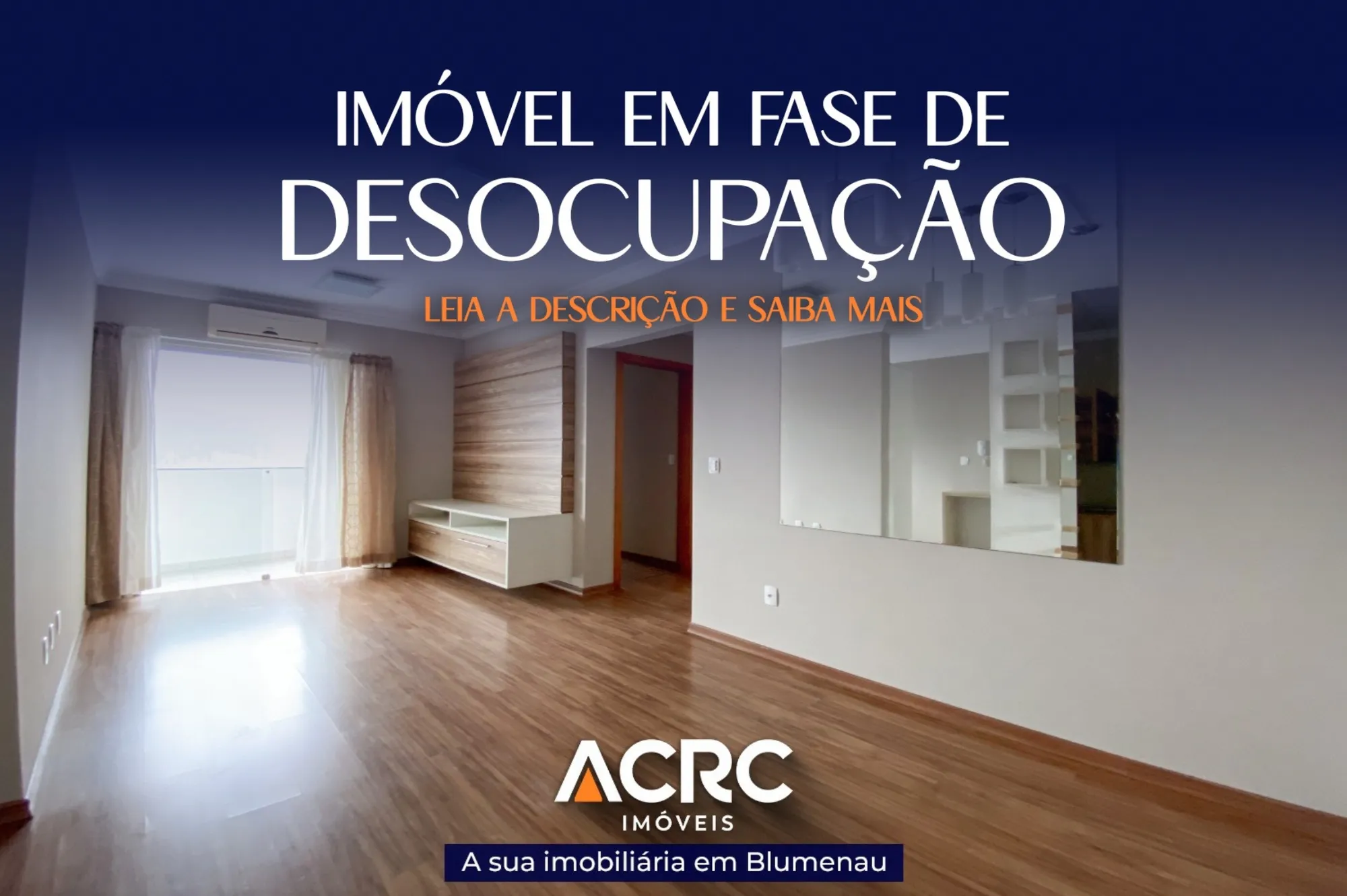 ACRC Imóveis - AP10120 - Apartamento para Locação no Bairro Vila Nova em Blumenau - foto 1