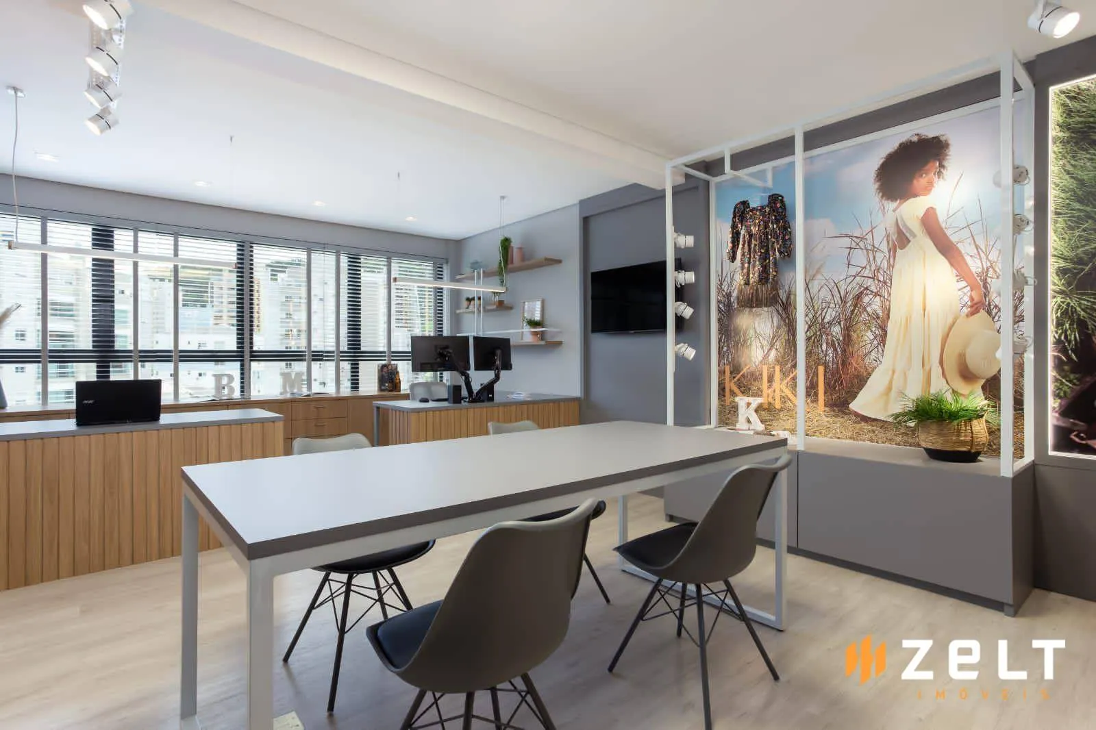 Sala mobiliada para alugar, 42 m por R$ 3.900/mês - Vila Nova - Blumenau/SC — foto 2