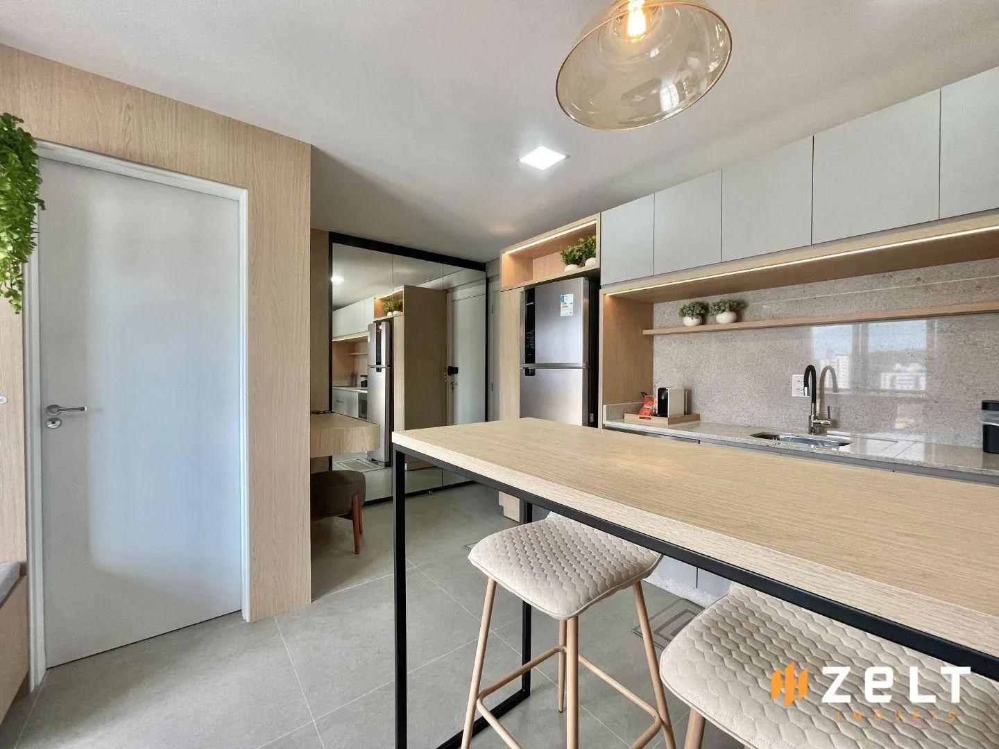 Apartamento com 1 dormitório à venda, 27 m por R$ 430.000,00 - Velha - Blumenau/SC — foto 2