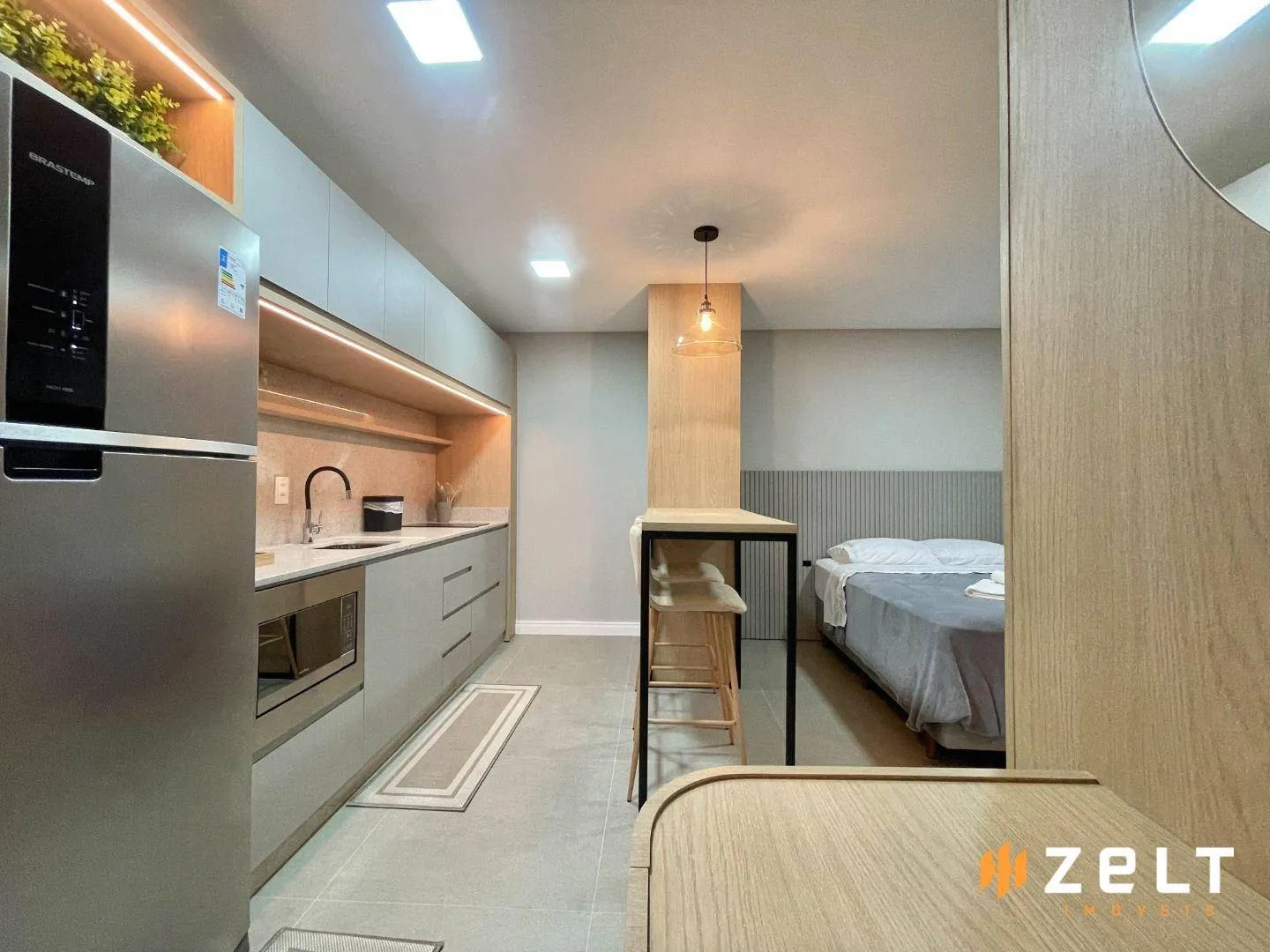 Apartamento com 1 dormitório à venda, 27 m por R$ 430.000,00 - Velha - Blumenau/SC — foto 4