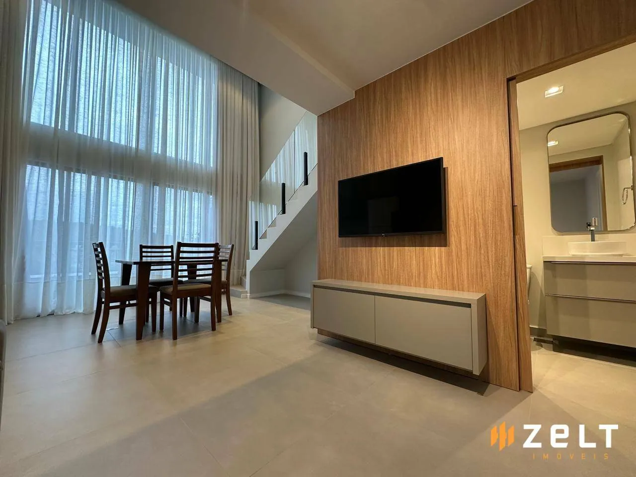 Apartamento com 1 dormitório para alugar, 49 m por R$ 3.770,00/mês - Vila Nova - Blumenau/SC — foto 3