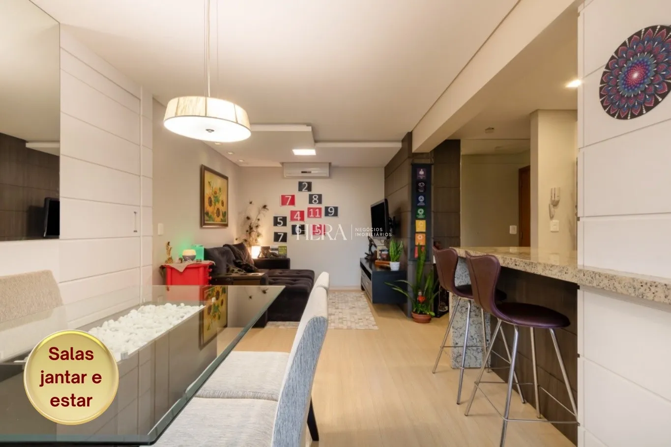 Apartamento semimobiliado com 02 dormitórios sendo 02 suítes á venda em Blumenau! — foto 3