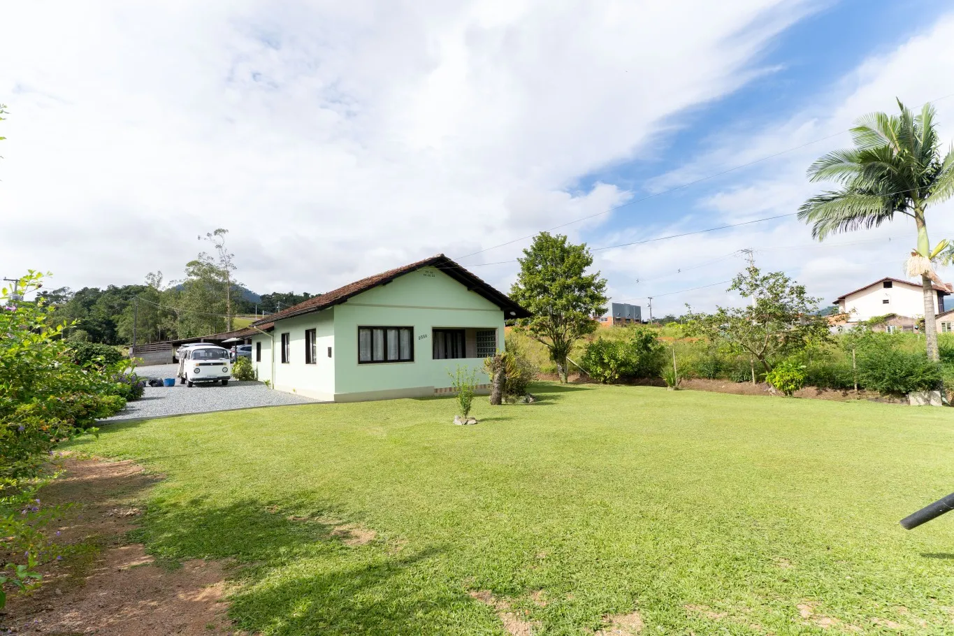 Terreno plano localizado às margens de rodovia em Pomerode. - foto 1
