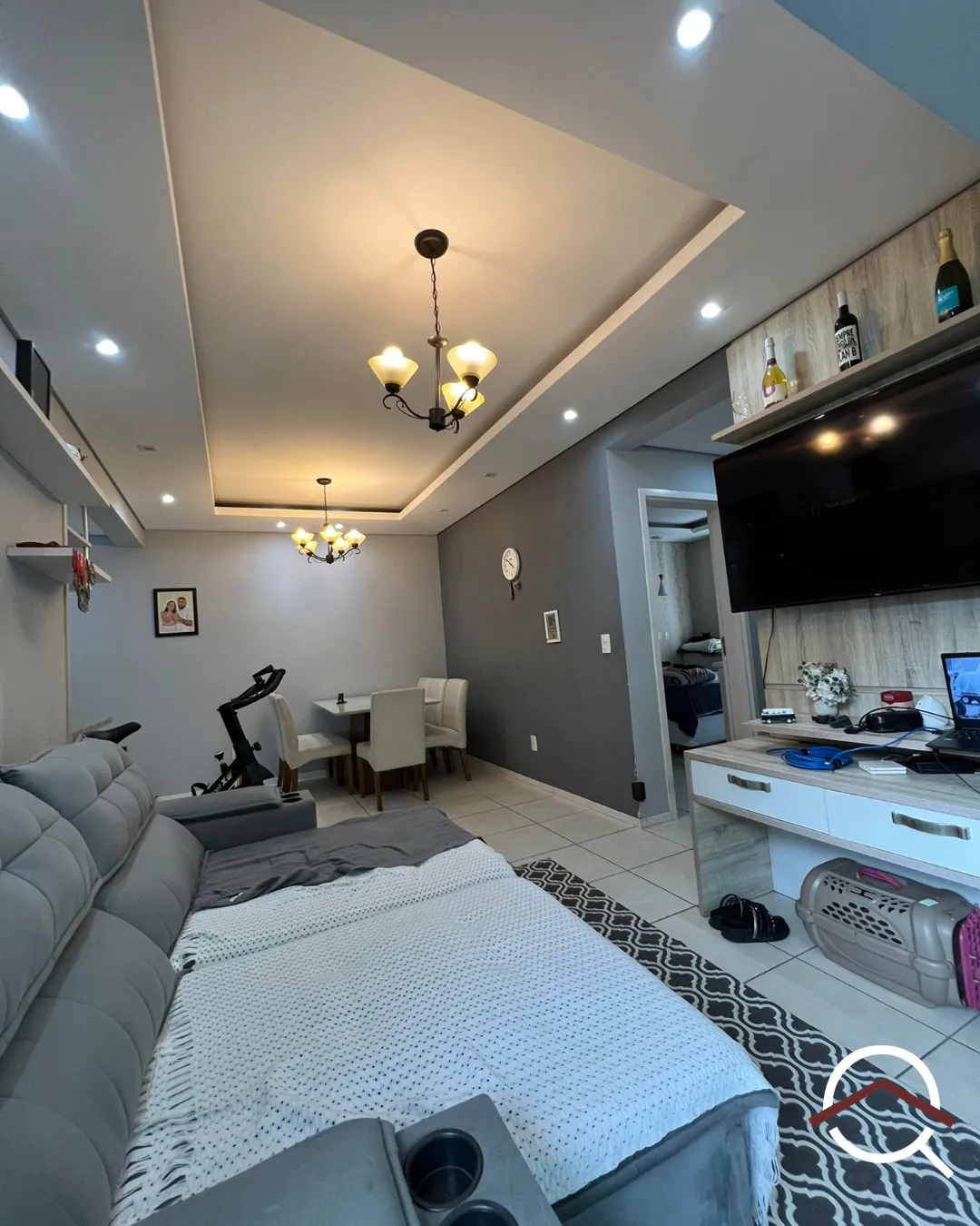 Apartamento 2 dormitórios mobilado e decorado  — foto 6