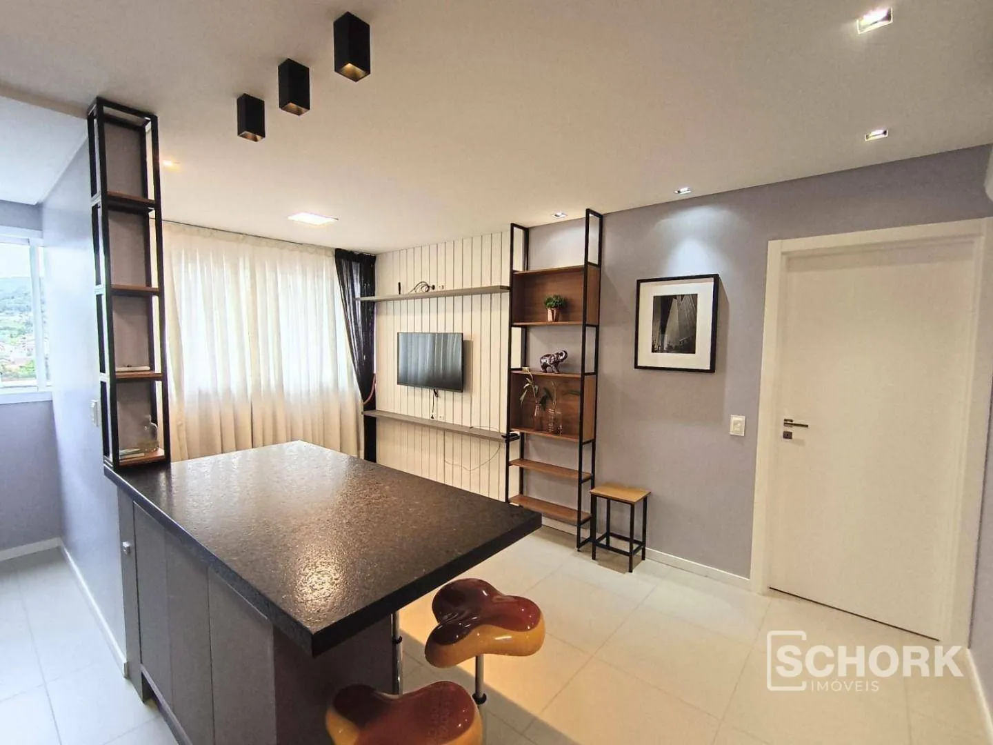 Apartamento com 1 dormitório para alugar, 45 m por R$ 3.250,93/mês - Velha - Blumenau/SC — foto 6