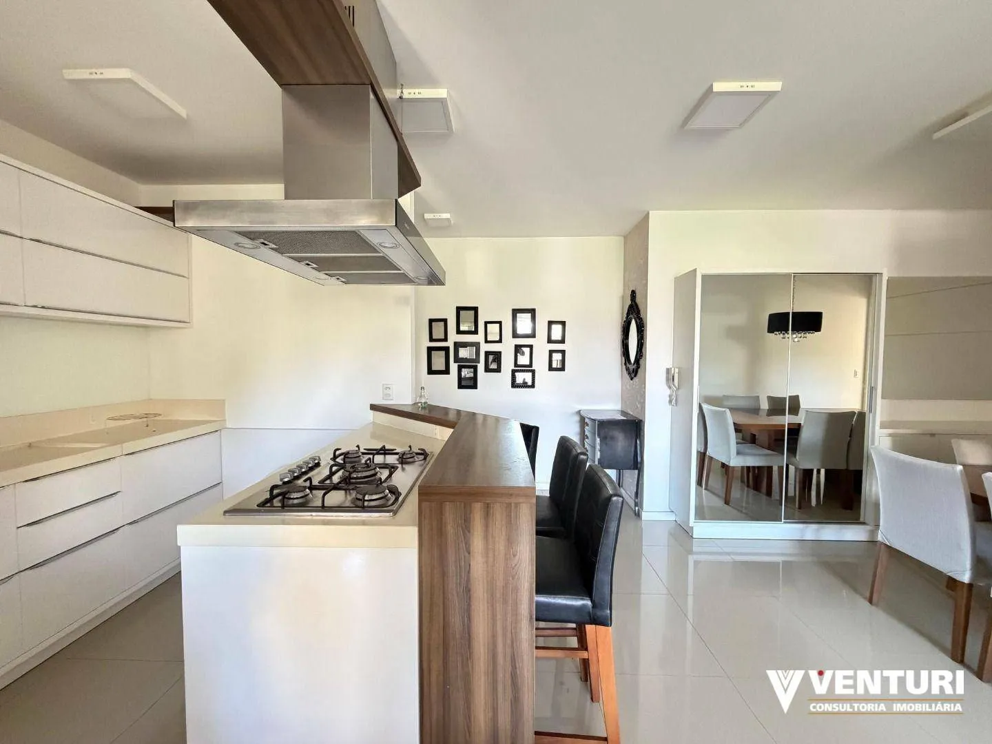 Apartamento com 3 suítes para alugar, 109 m por R$ 7.053/mês - Vila Formosa - Blumenau/SC — foto 3