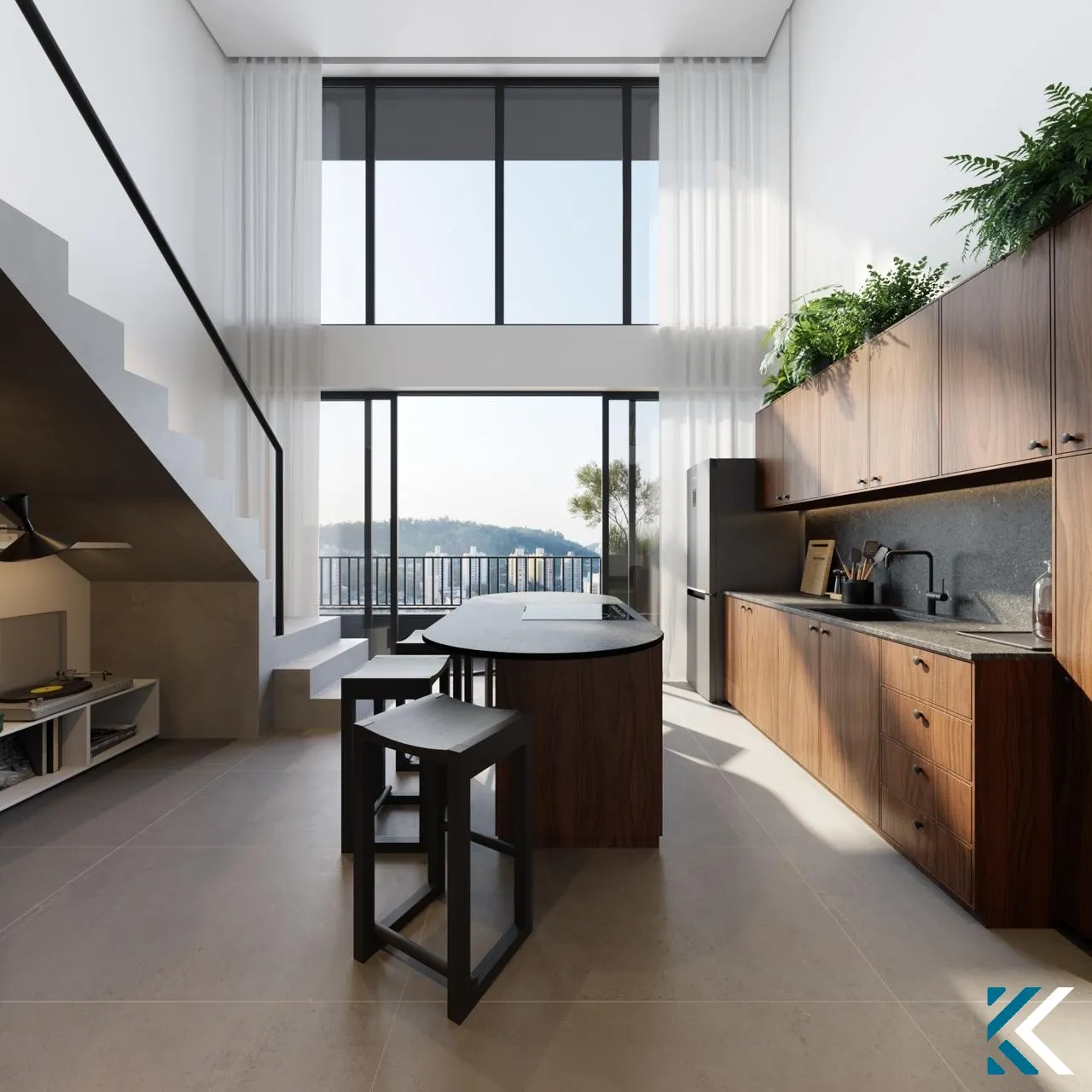 Loft Dulplex totalmente mobiliado, climatizado e decorado para Locação - Nomad | Vila Nova - Blumenau - foto 1