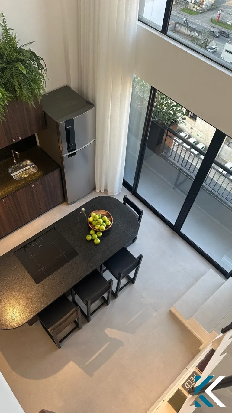 Loft Dulplex totalmente mobiliado, climatizado e decorado para Locação - Nomad | Vila Nova - Blumenau — foto 3