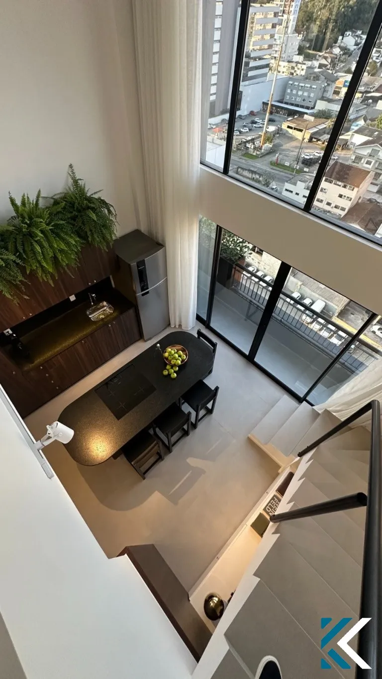 Loft Dulplex totalmente mobiliado, climatizado e decorado para Locação - Nomad | Vila Nova - Blumenau — foto 6