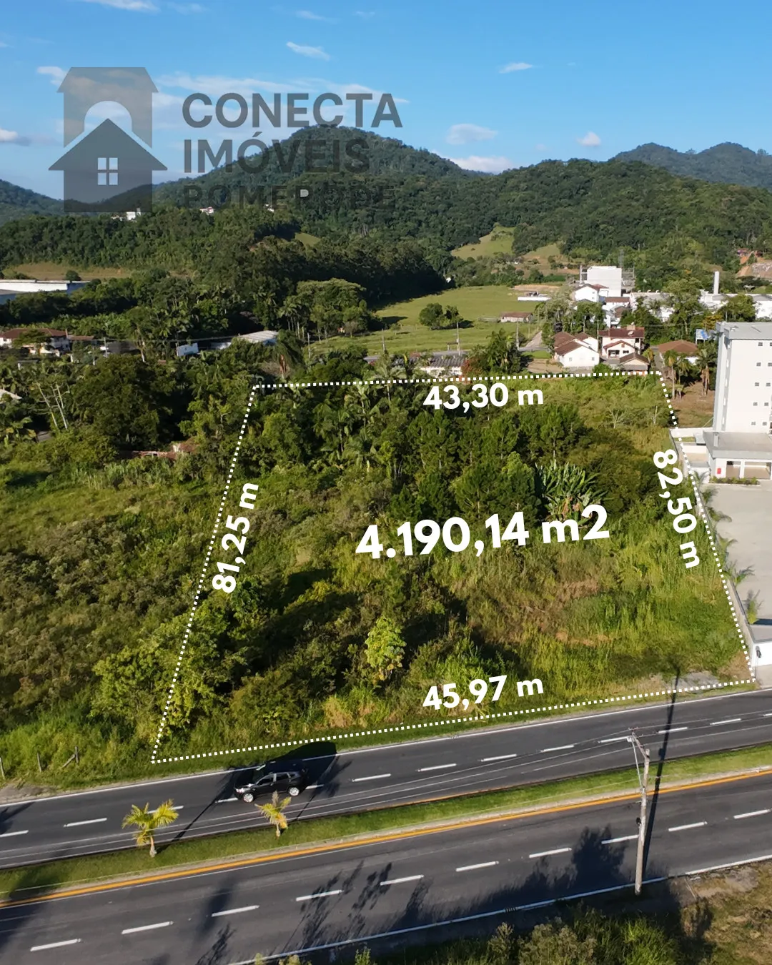 Terreno na Avenida 21 de Janeiro - Centro de Pomerode - foto 1