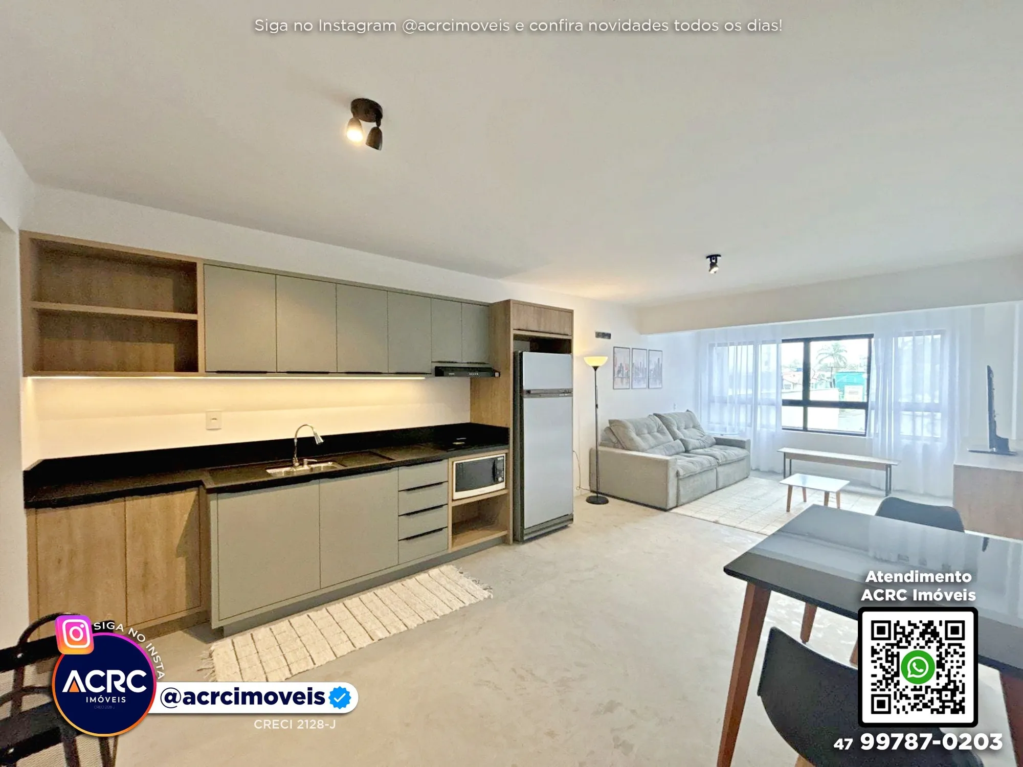 ACRC Imóveis - AP10127 - Apartamento com terraço a Venda no Bairro Itoupava Seca em Blumenau - foto 1