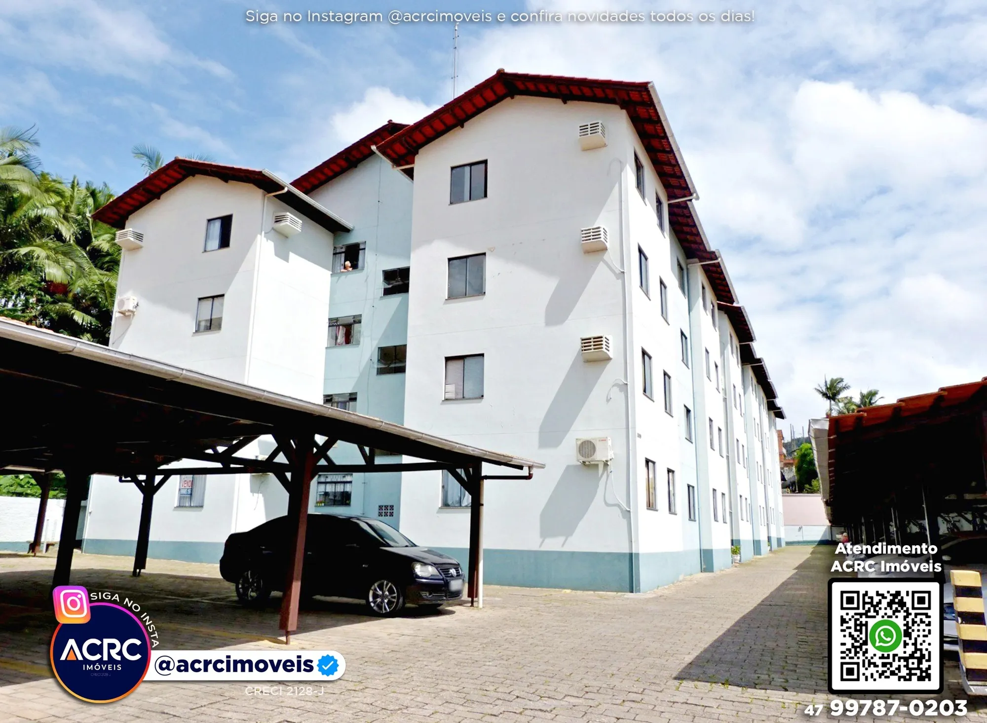 ACRC Imóveis - AP10126 - Apartamento para Locação no Bairro da Velha em Blumenau - foto 1