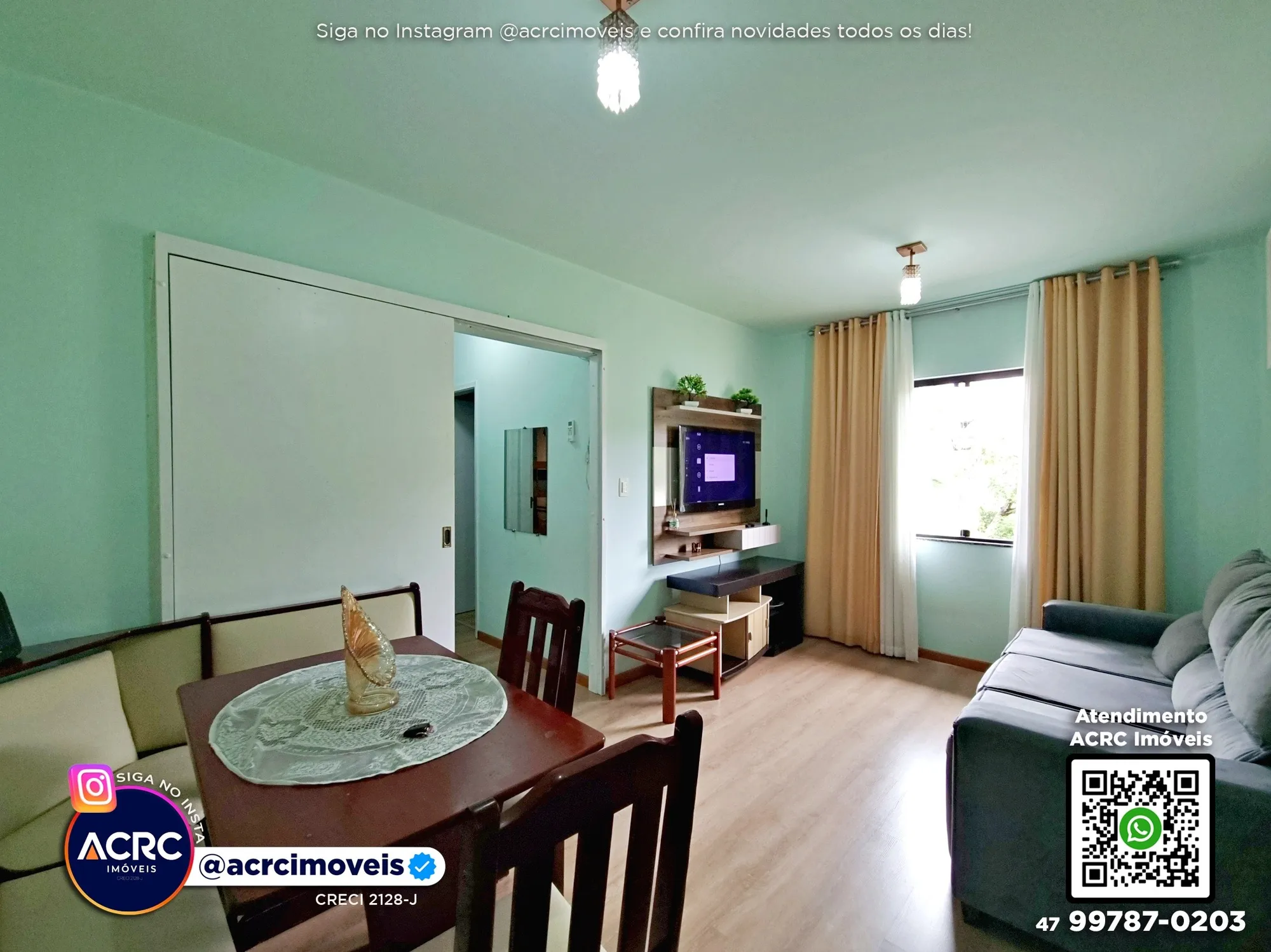ACRC Imóveis - AP10126 - Apartamento para Locação no Bairro da Velha em Blumenau — foto 2