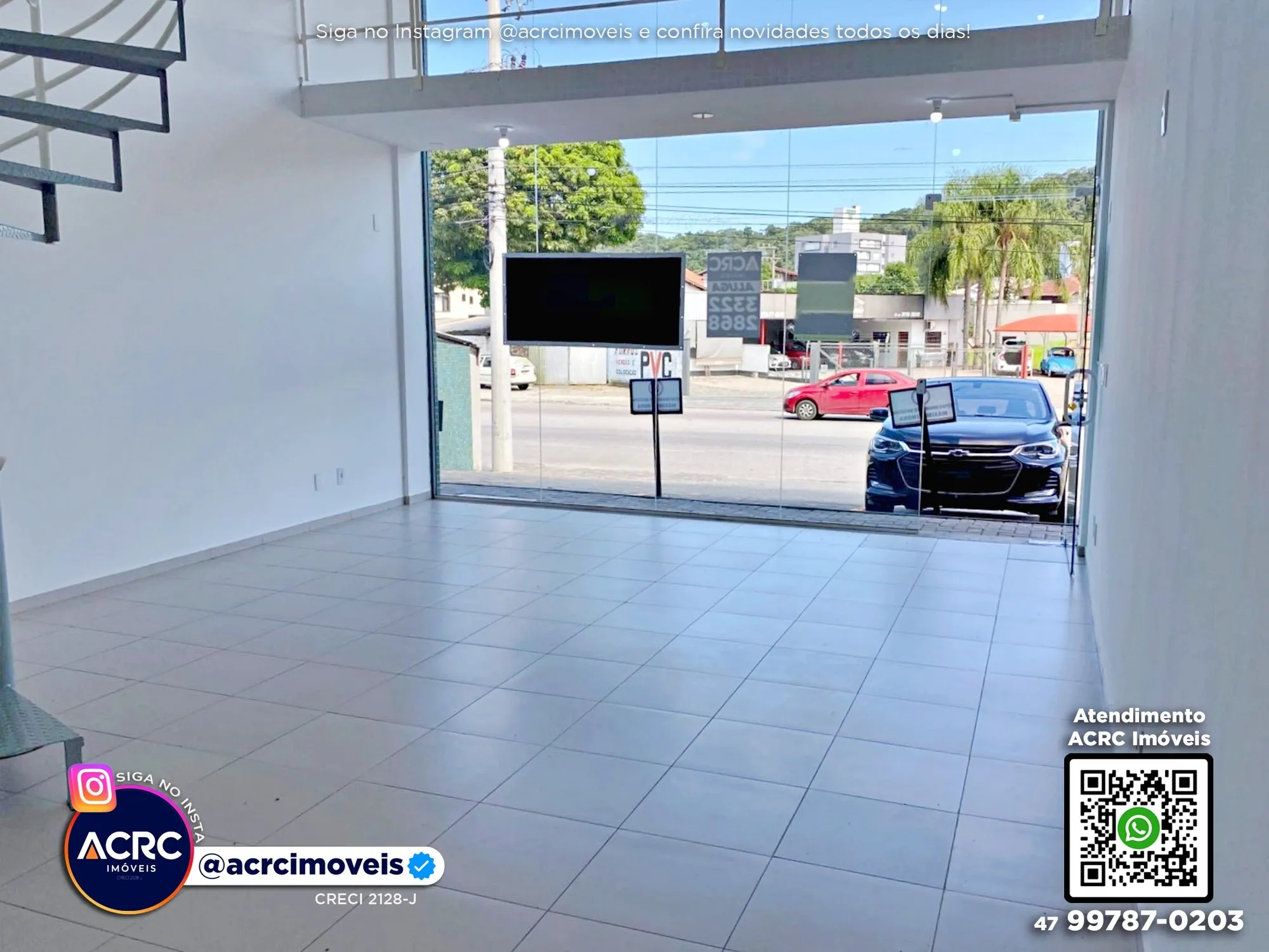 ACRC Imóveis - LJ00535 - Loja Comercial para Locação no Bairro Bela Vista em Gaspar — foto 3